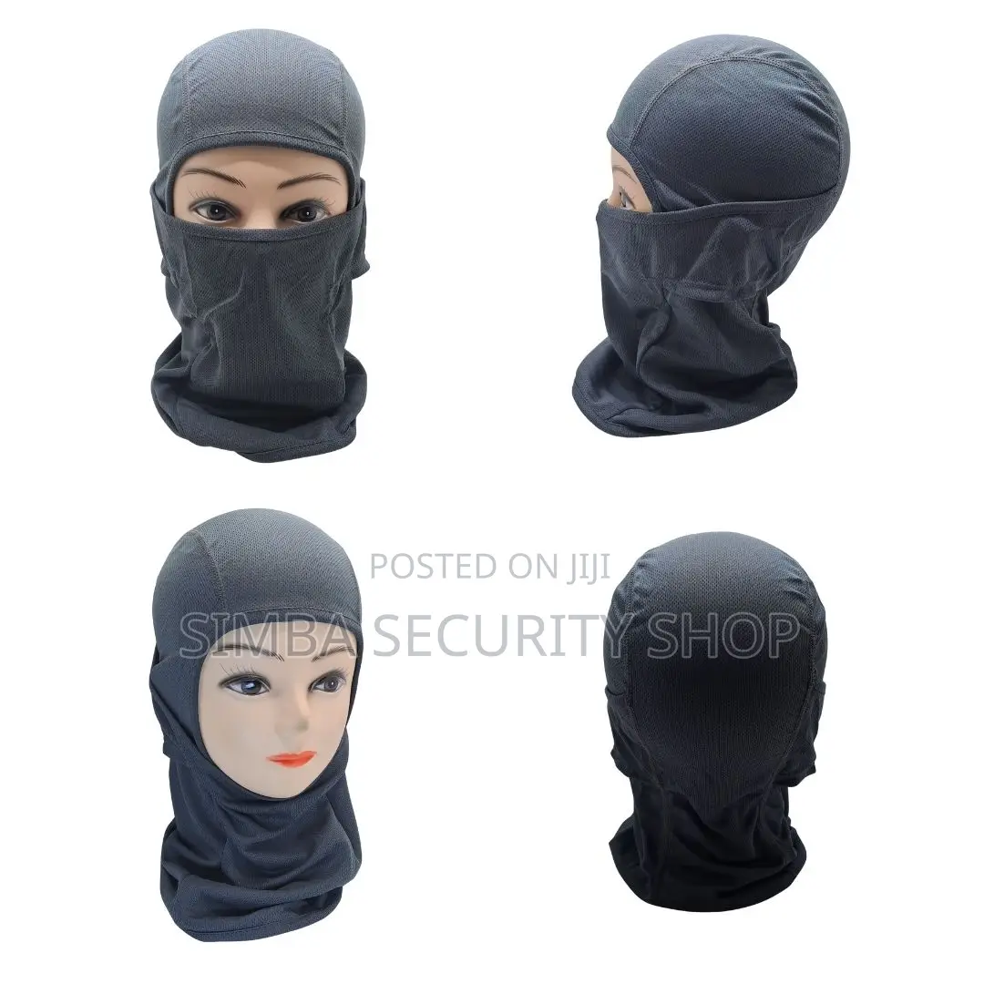 Grey Folding Tactical Breathable Balaclava One Hole Mask Fm6 Ski Gray
