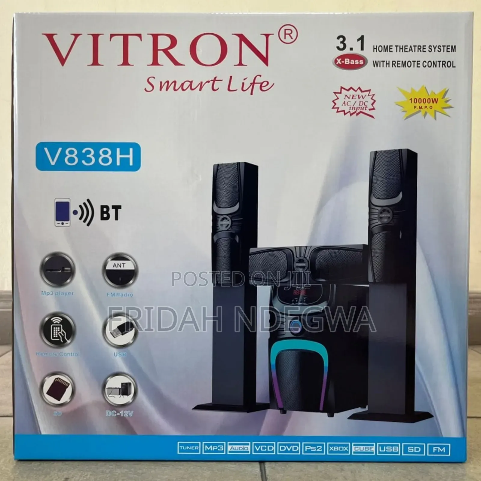 Vitron V838h 3.1 Tall Boy Woofer!!