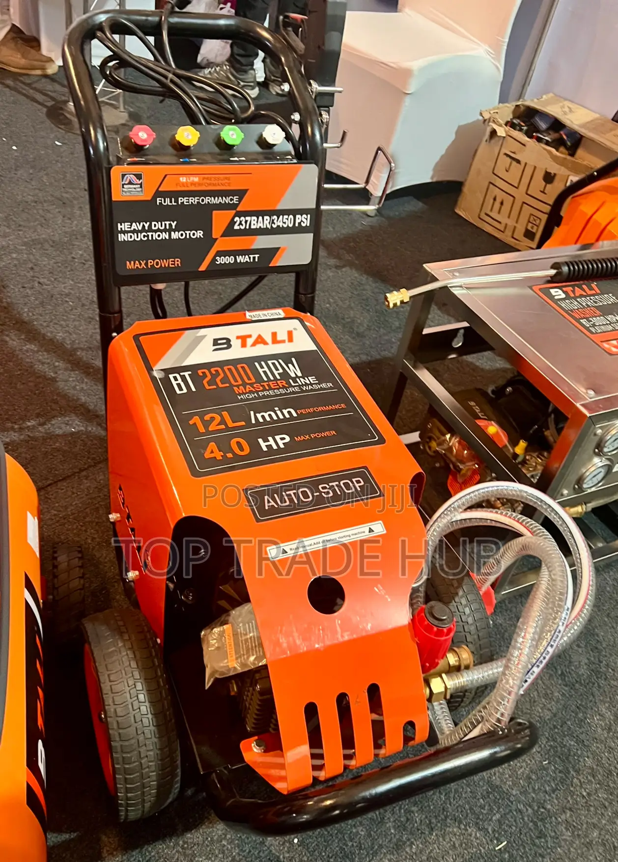 Btali Hd Induction Motor High Pressure Washer 237bar/3450psi 4hp