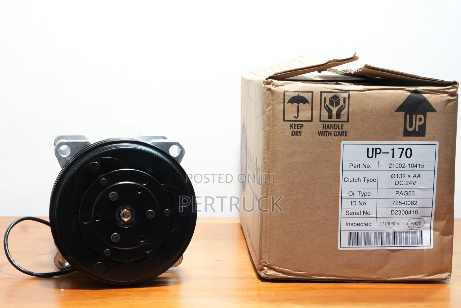 Unicla Up170(21002-10415) 107899 Ac Compressor for Truck Tractor(R134a