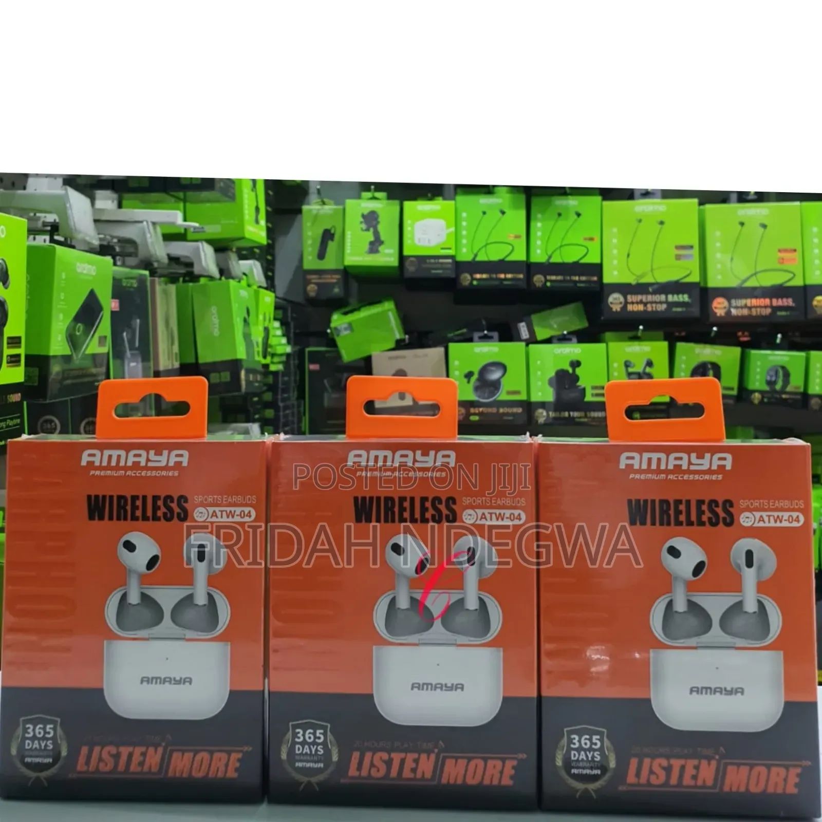 Amaya Atw-04 Wireless Sports Earbuds