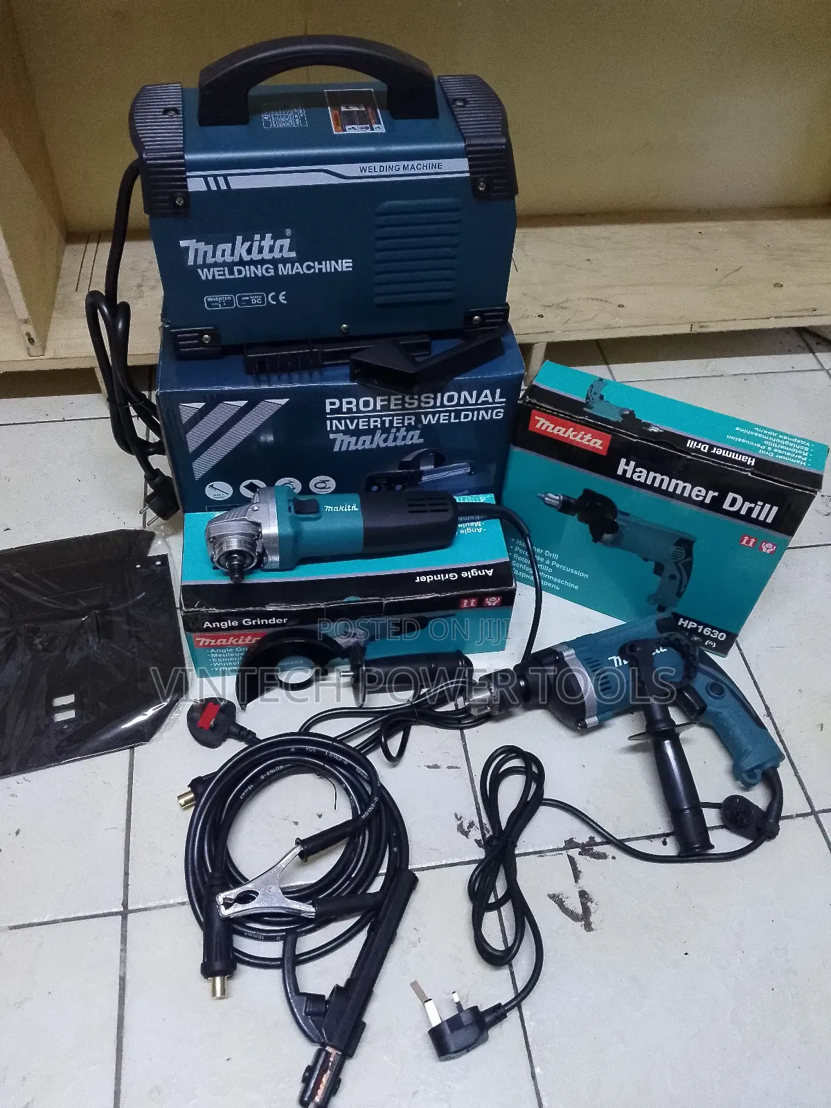Makita Welding Combo500 Amps/Welding, Drill, Grinder