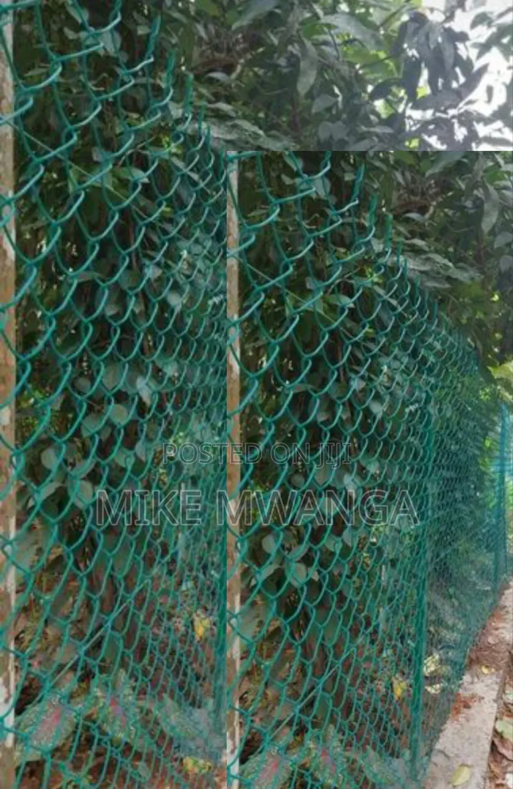 Max Visibility PVC Coated Chain Link