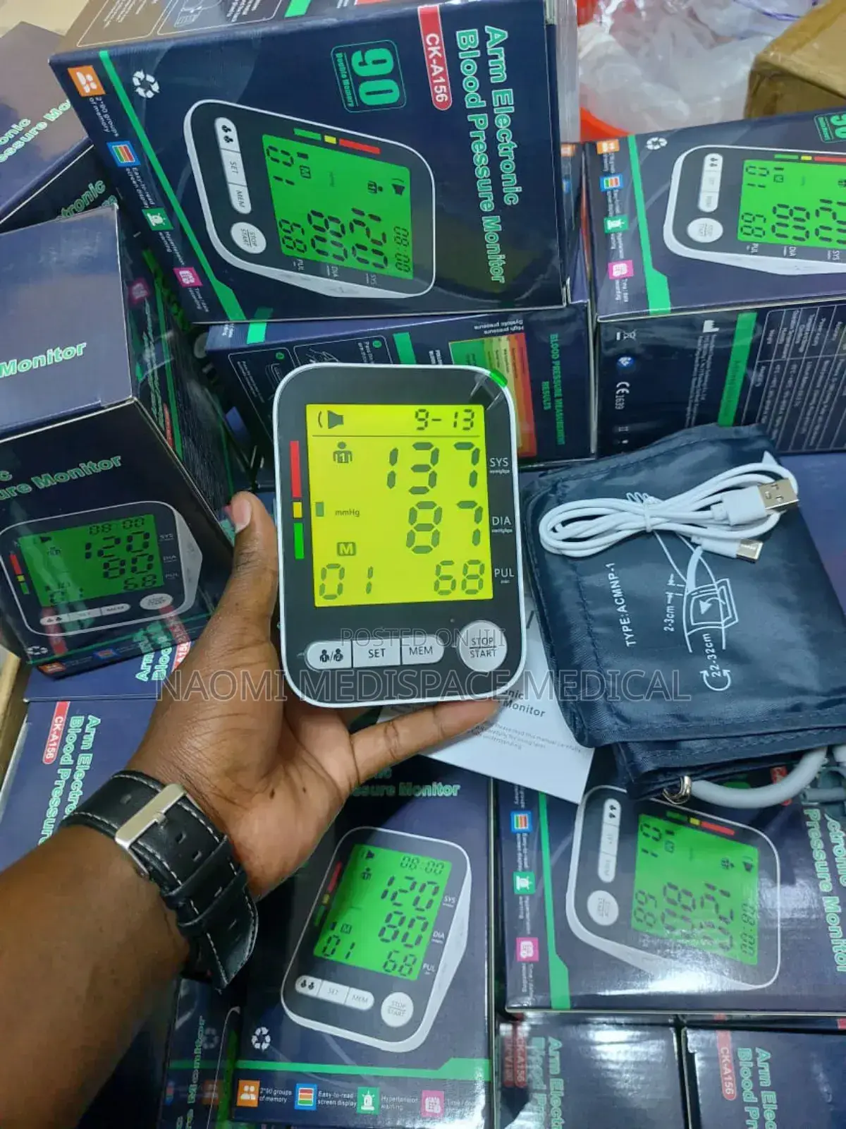 New Rechargeable Bp Machine With Memory/Arm Bp Machine