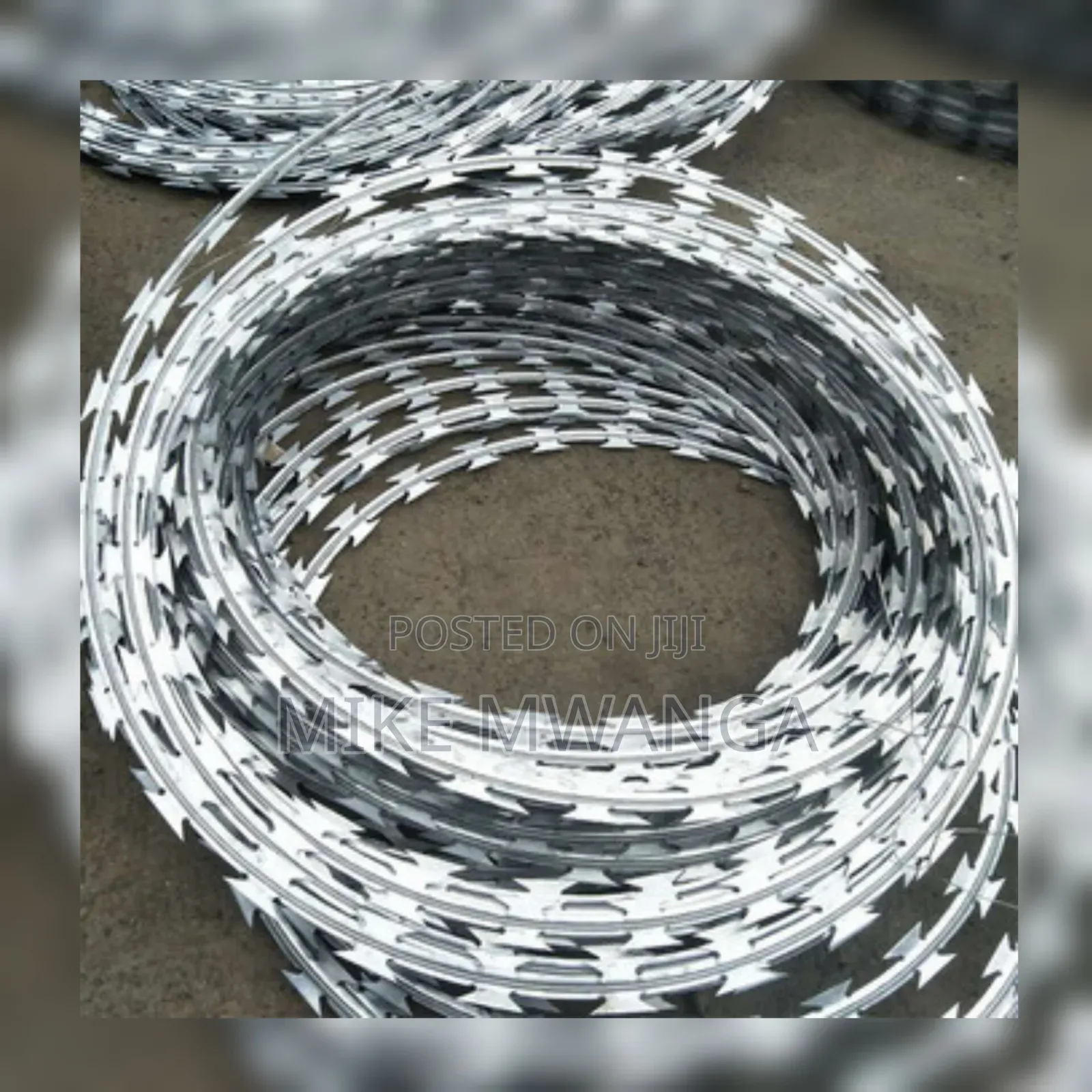 Corrosion Resistant Razor Wire 10m