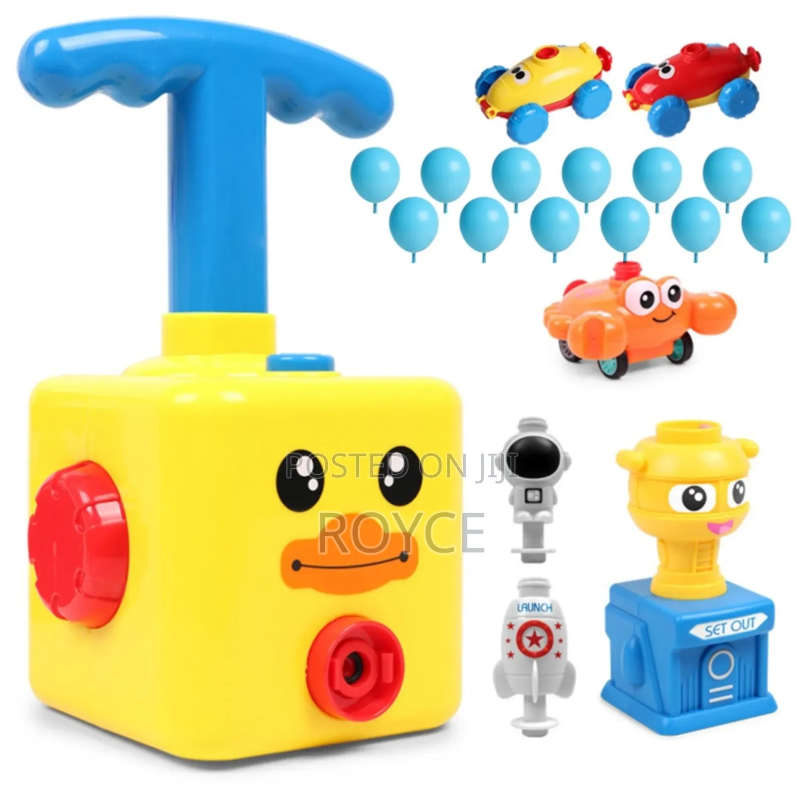 *Balloon Launch Tower Puzzle Toy*