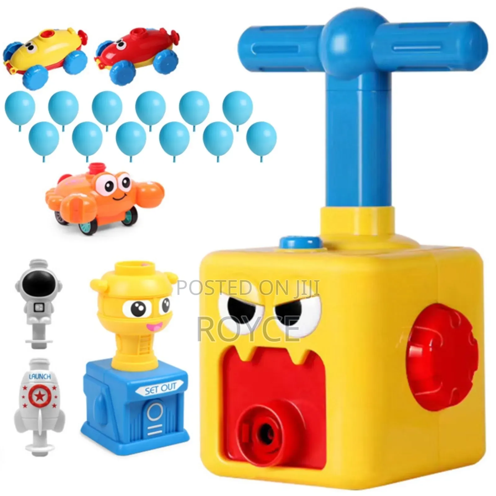 *Balloon Launch Tower Puzzle Toy*