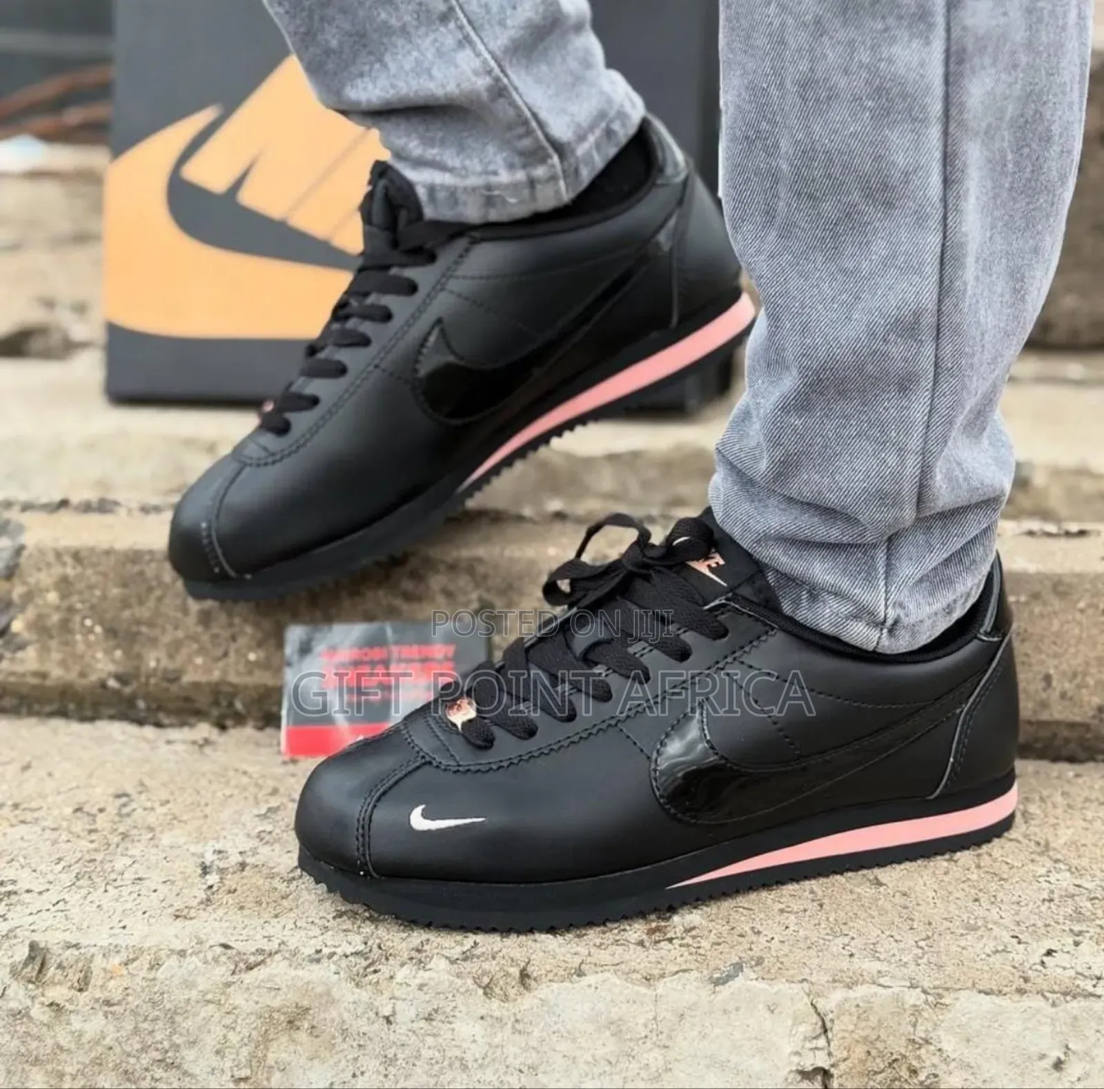 Nike Cortez Black Pink