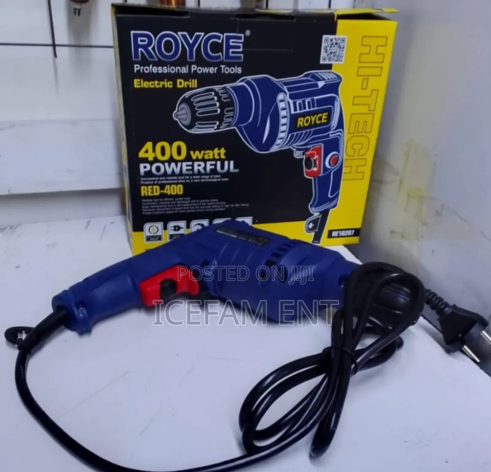 Royce Drill/400w Powerful Electric Drill Machine