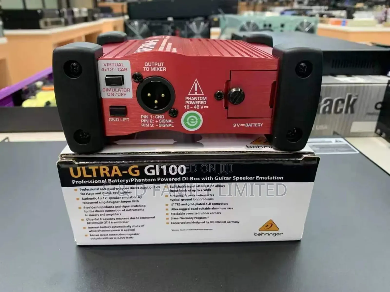 Behringer Ultra-G Gi100 Di Box