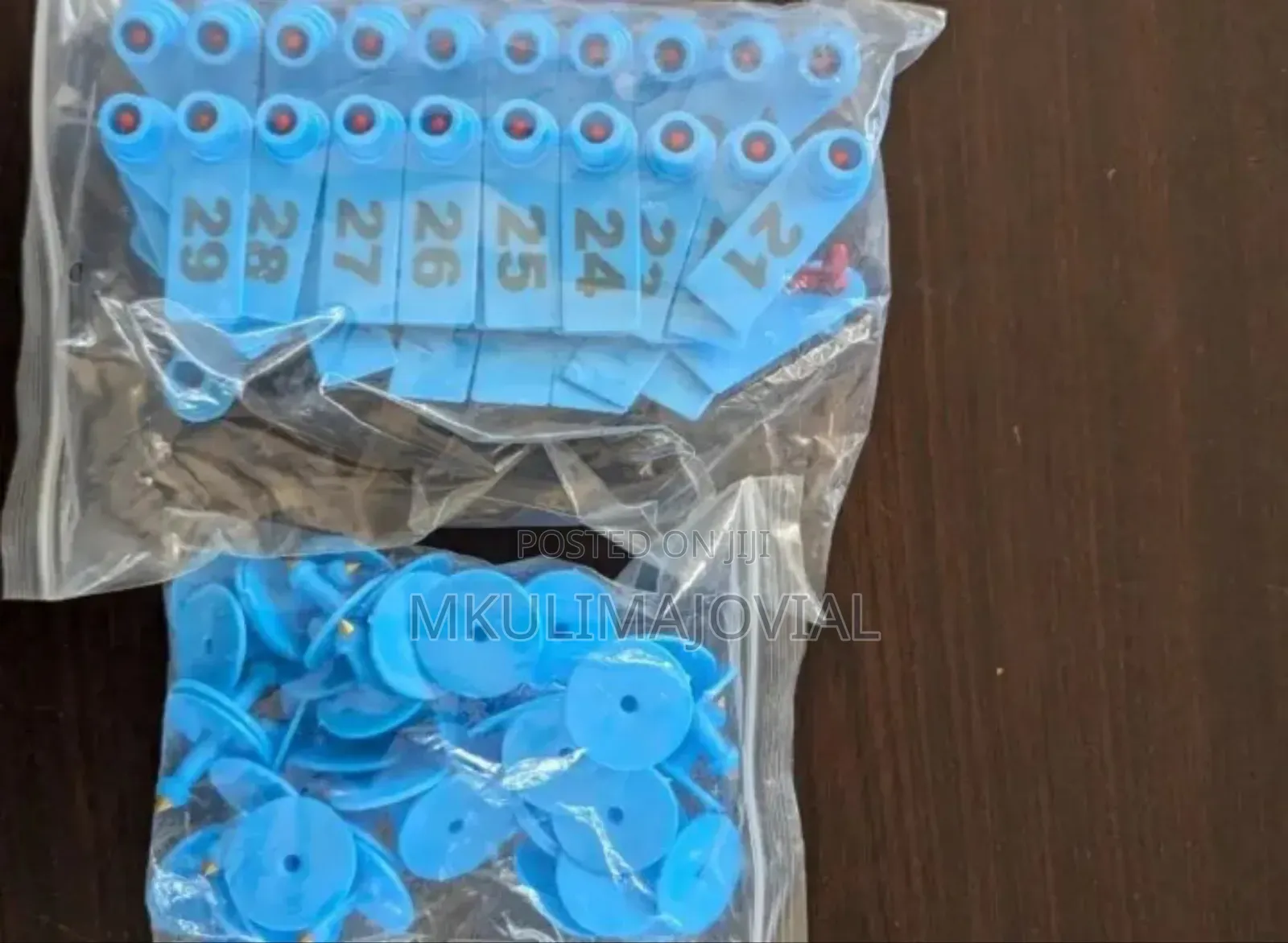 Animal's Ear Tags/Sheep / Goats Durable Tags Blue
