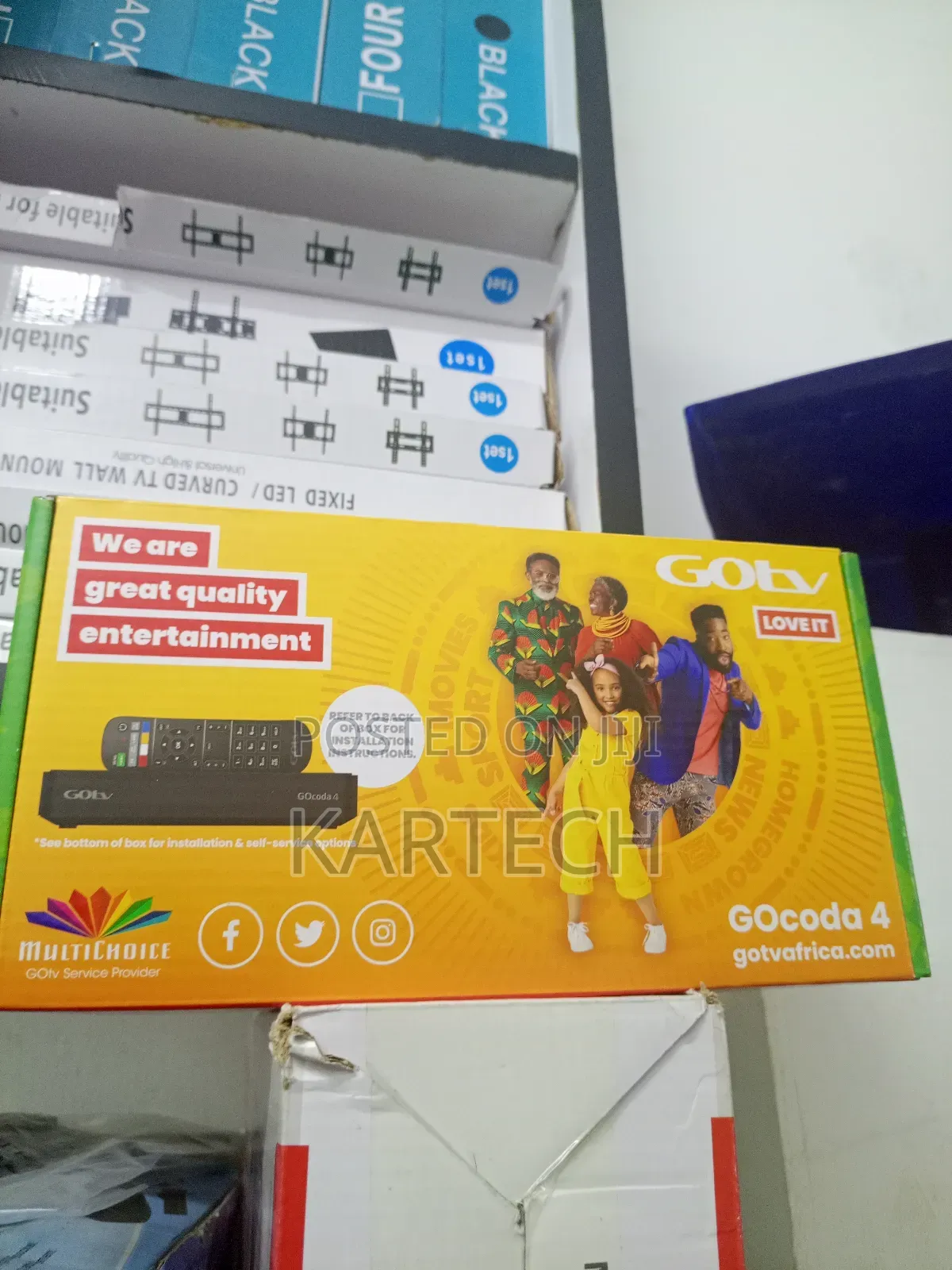Gotv Gocoda 4 Decoder, a Digital Tv Decoder From Multichoice.