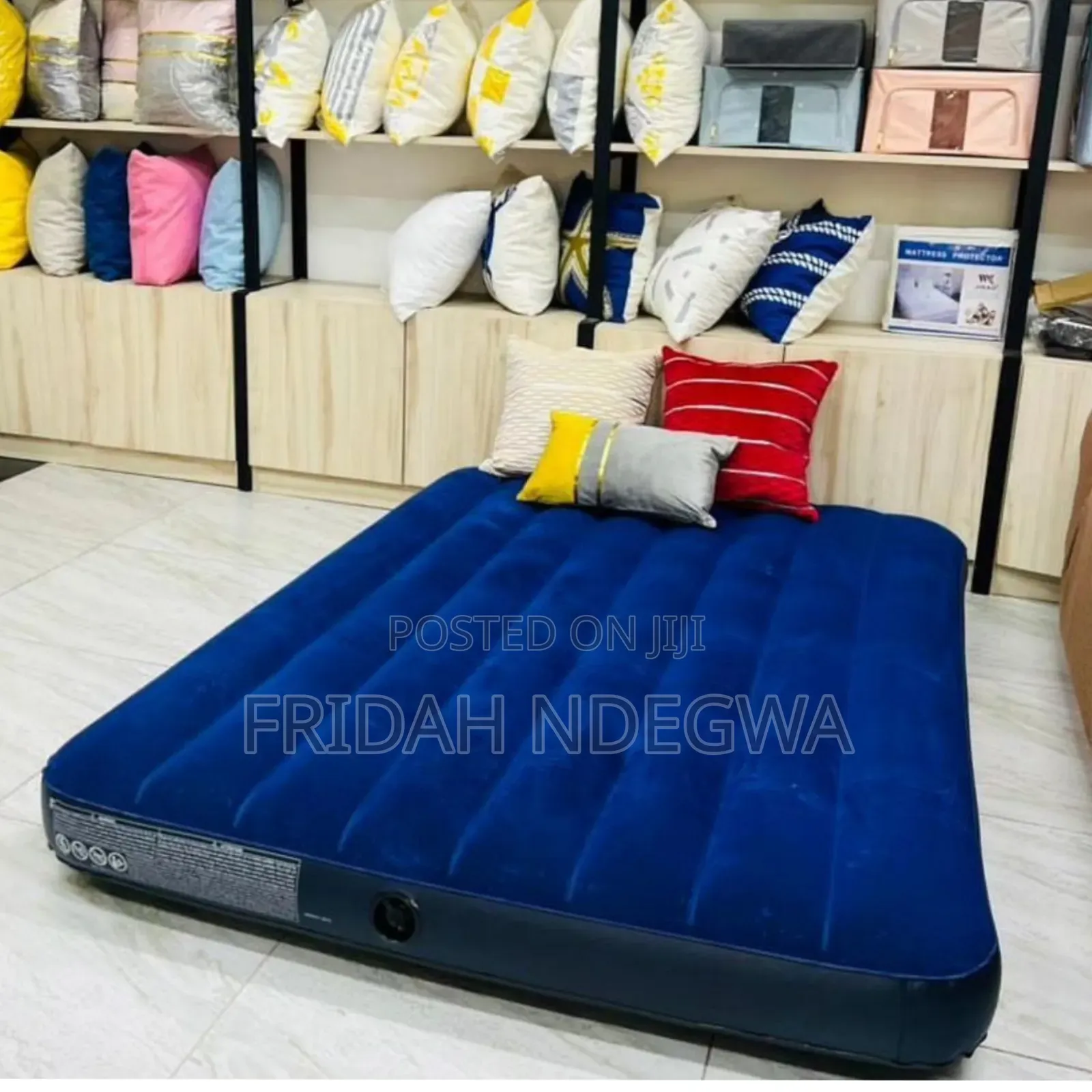 Intex Inflatable Mattress With Free Electric Pump