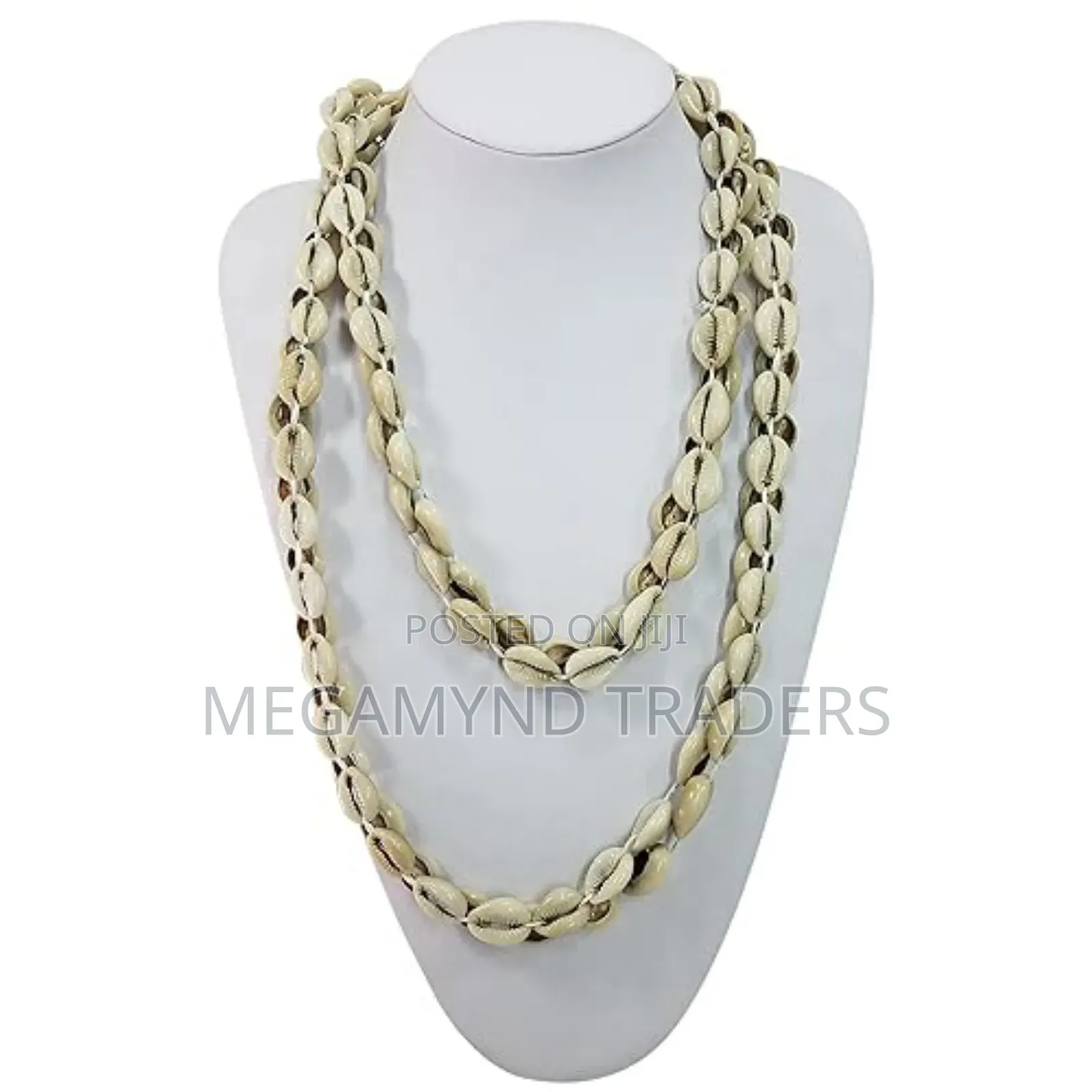 African Shell Necklace/Cowrie Shell Jewelry Necklace