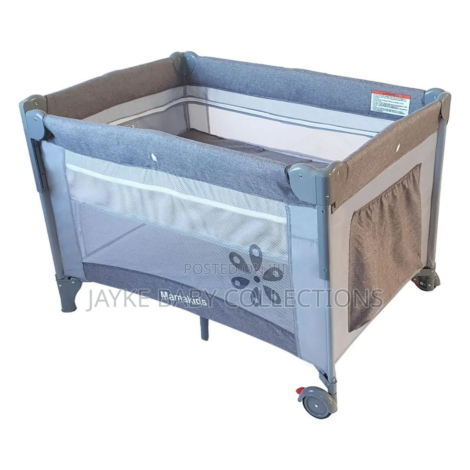 Baby Co-Sleeper Bedside Cot Playpen With Bassinet
