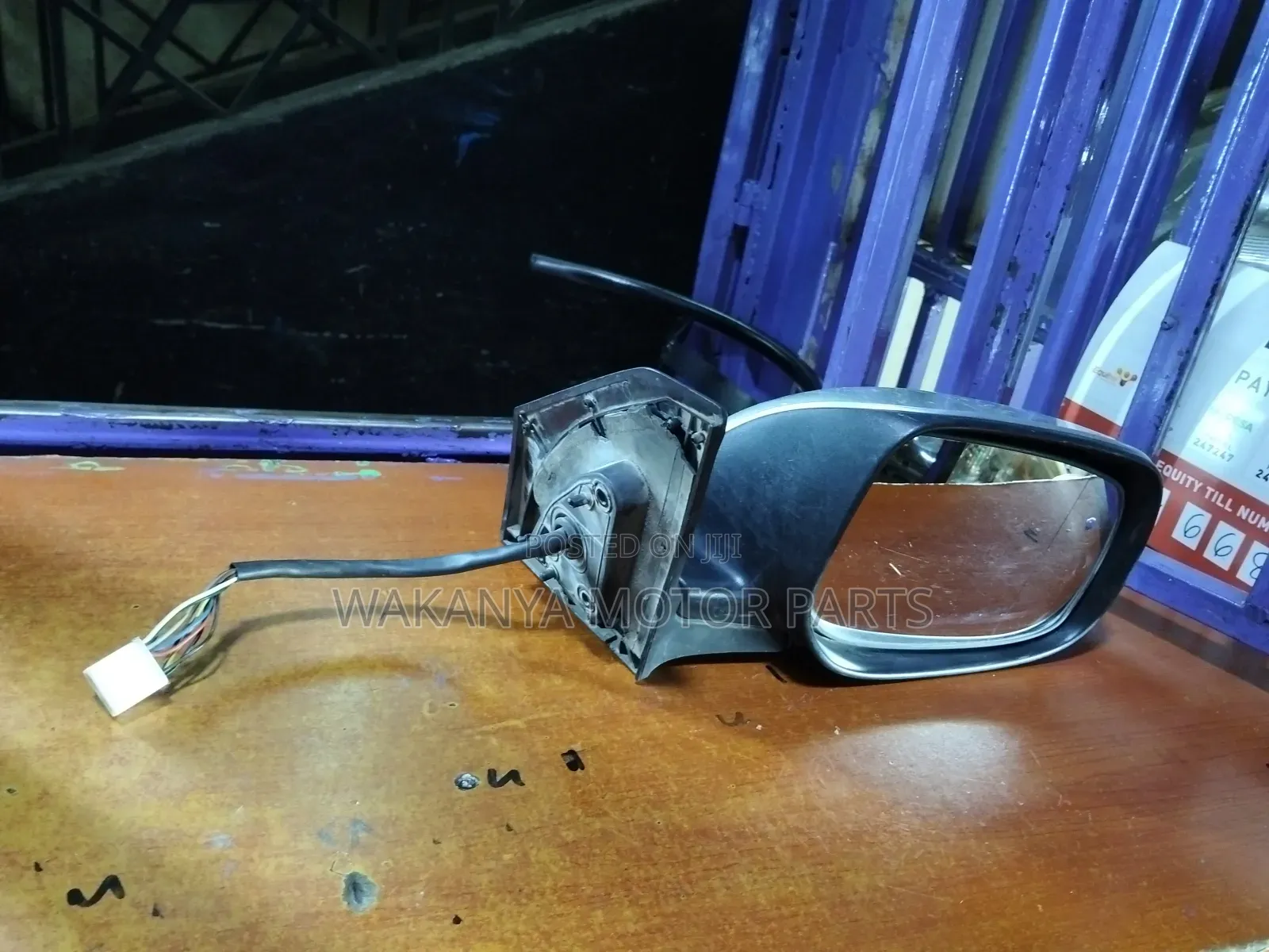 Toyota Avensis Model T250 Model 2003/2008 Power Side Mirror, Ex Japan
