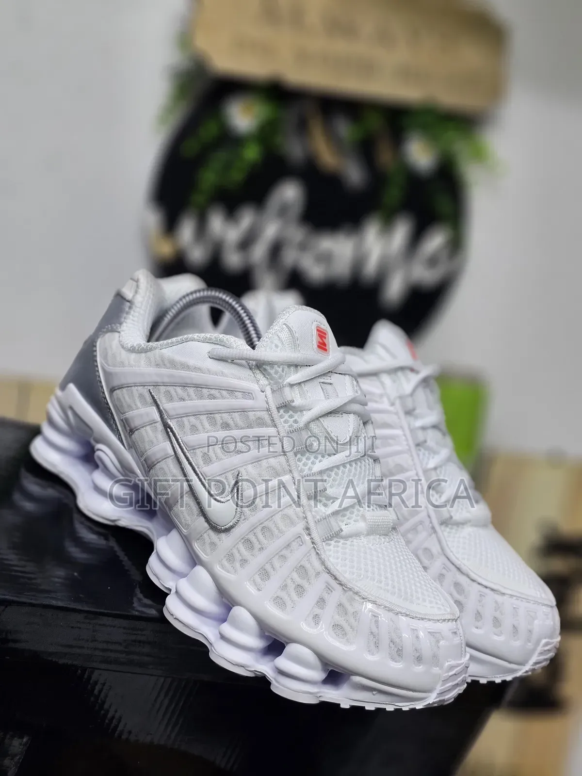 White Shoxs Sneakers