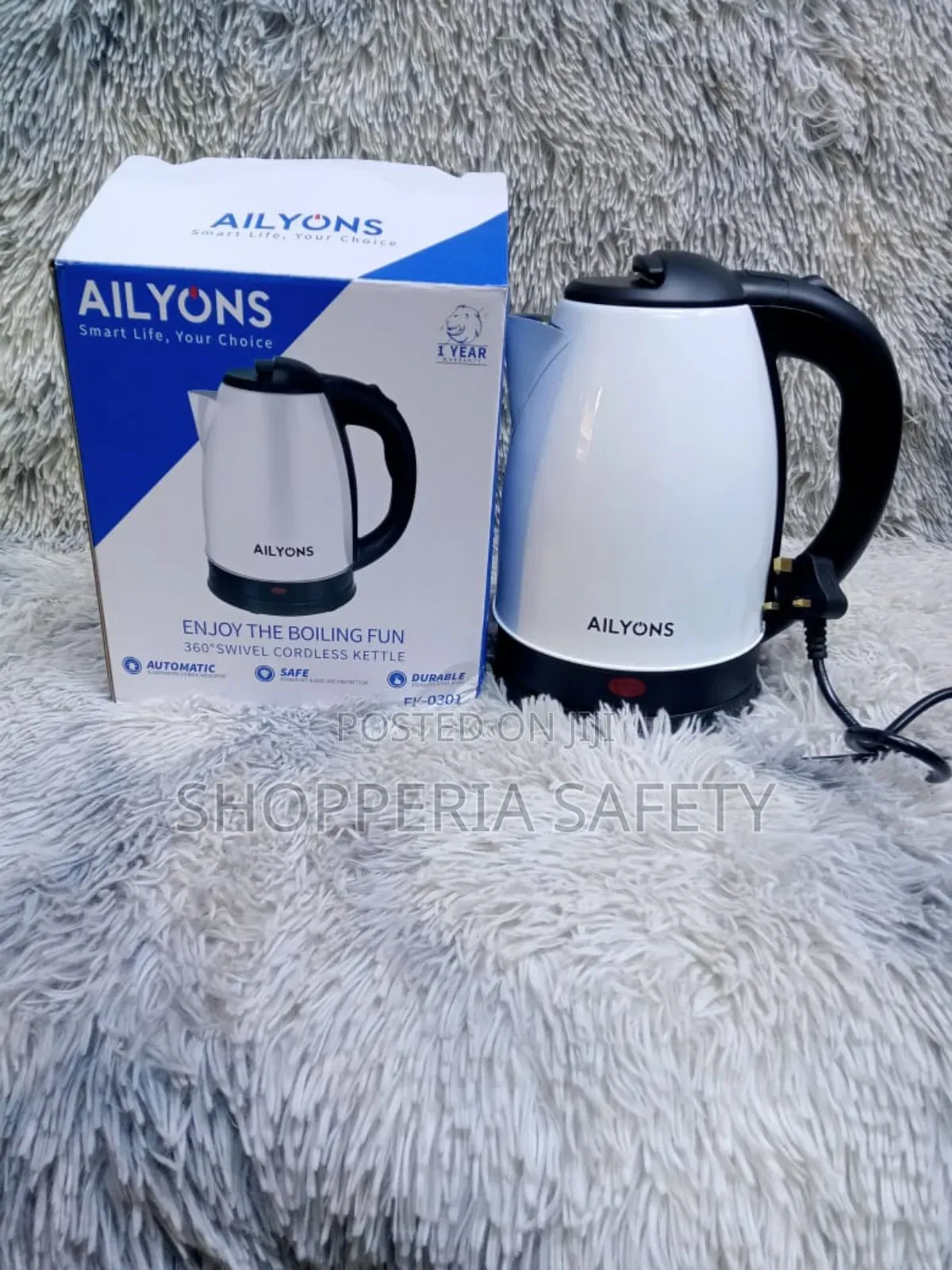 Coloured Ailyons Electric Kettle