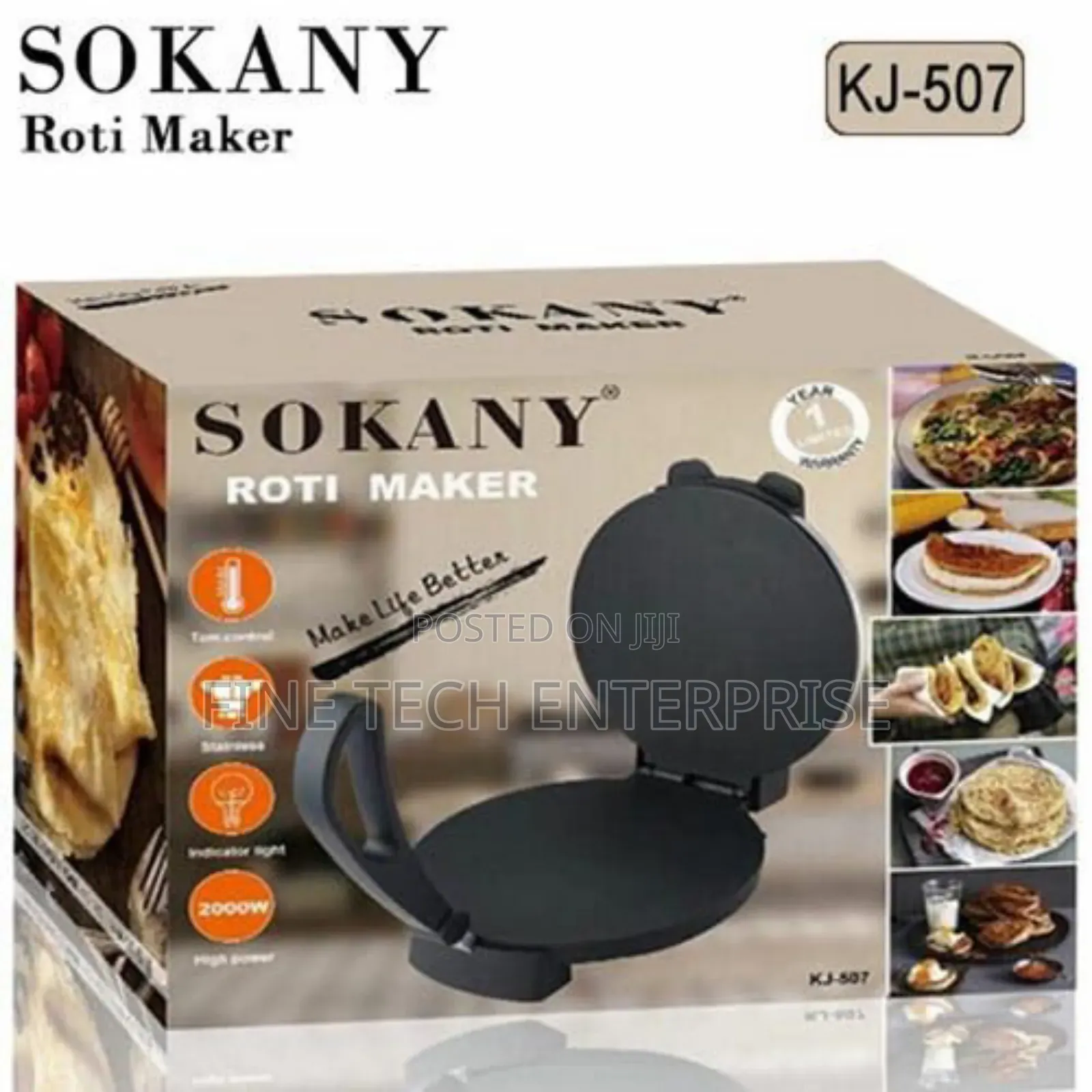 Sokany Chapati Maker