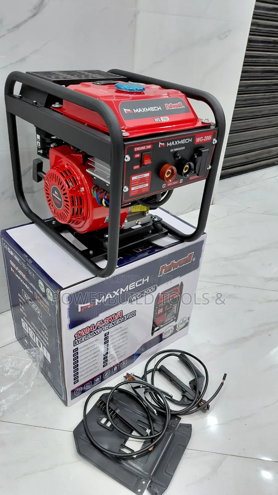 Maxmech 120a/1.3kva Dc Welding Generator Portable