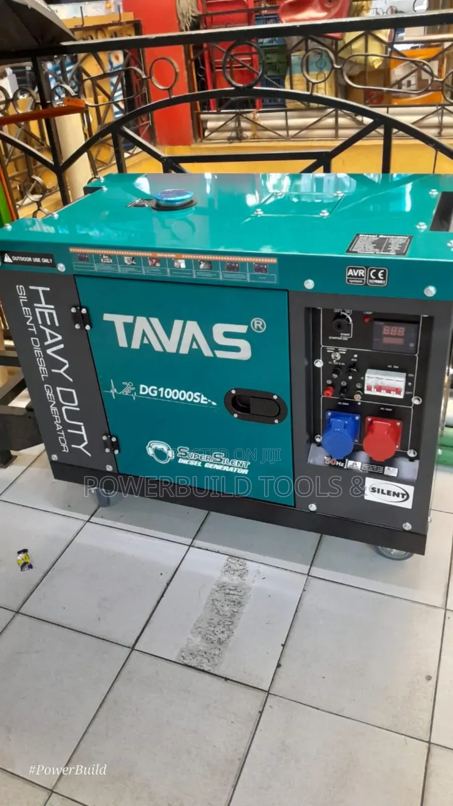 Tavas Germany 10kva Diesel Generator Automatic Dual Phase