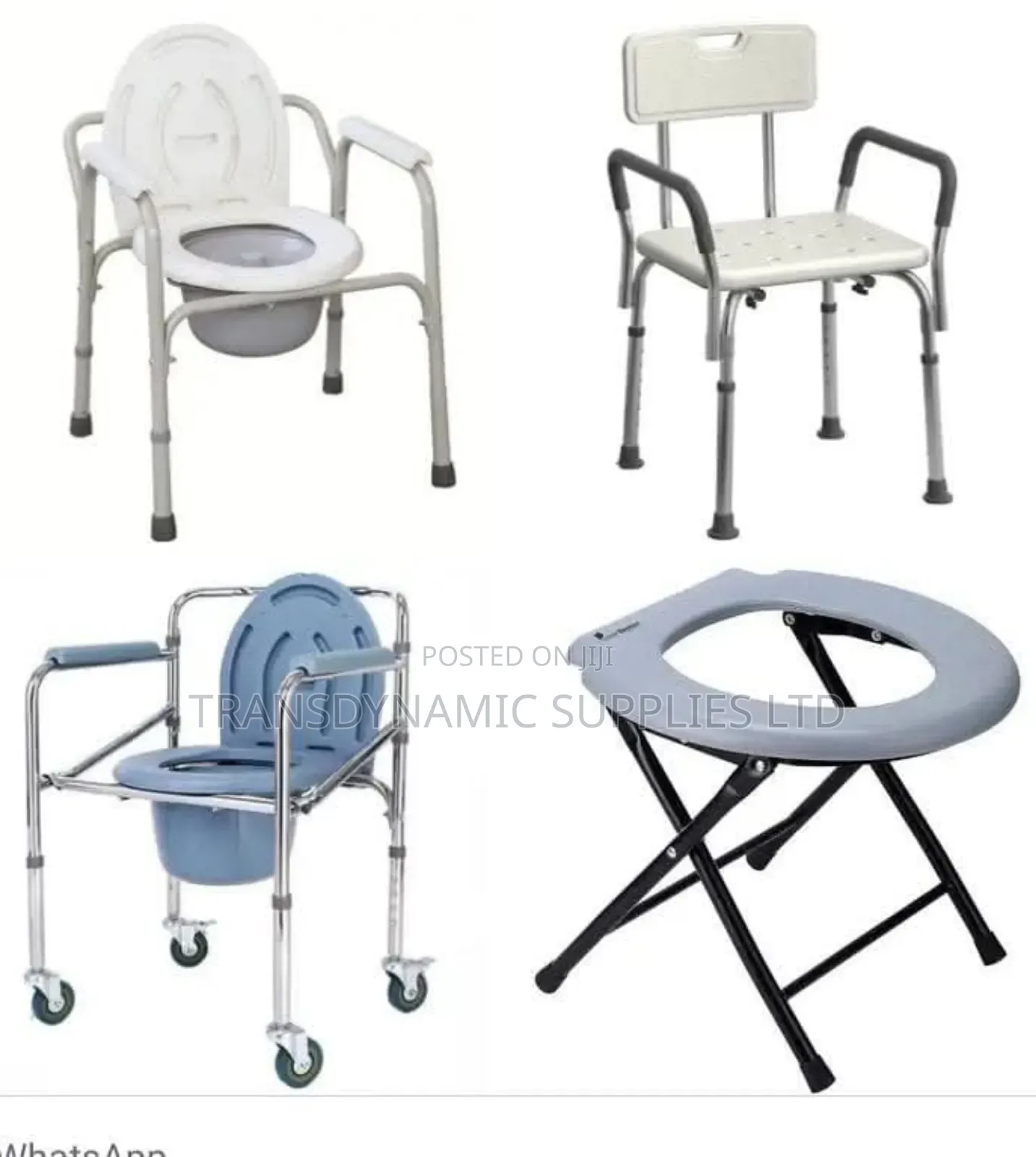 Lightweight Folding Commode