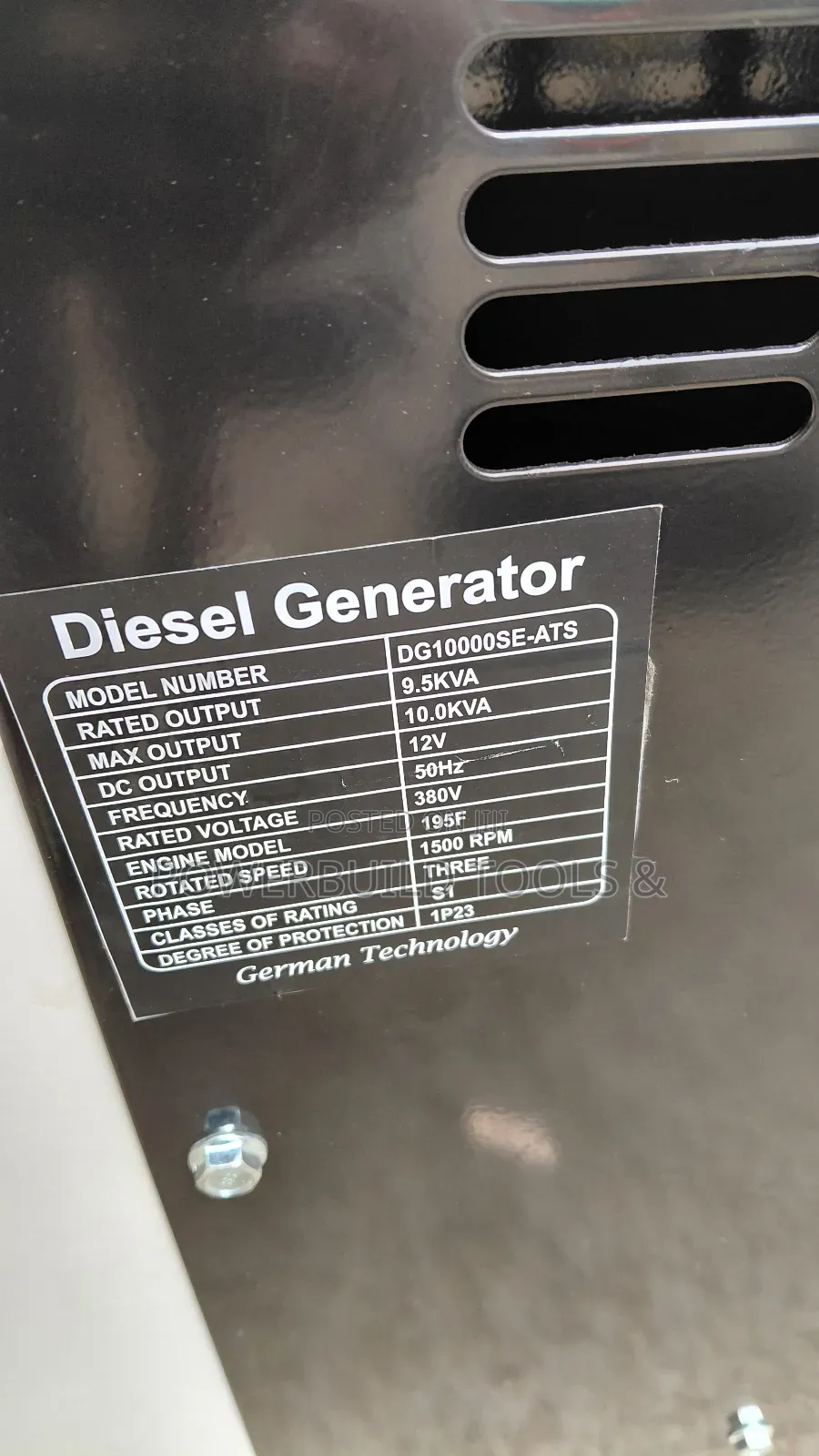 Maybach 10kva Silent Diesel Three Phase Automatic