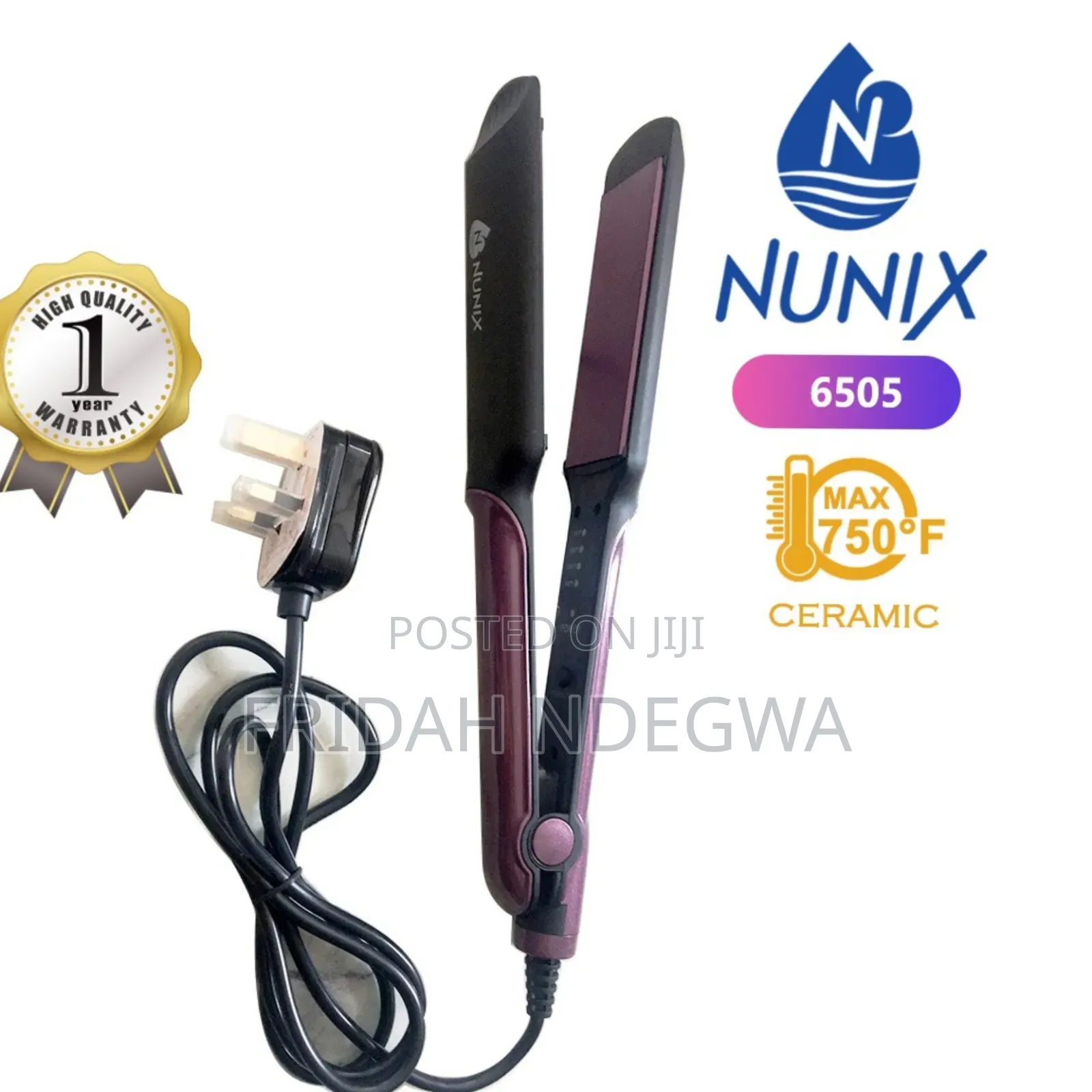 Nunix Flat Iron /Hair Straightener