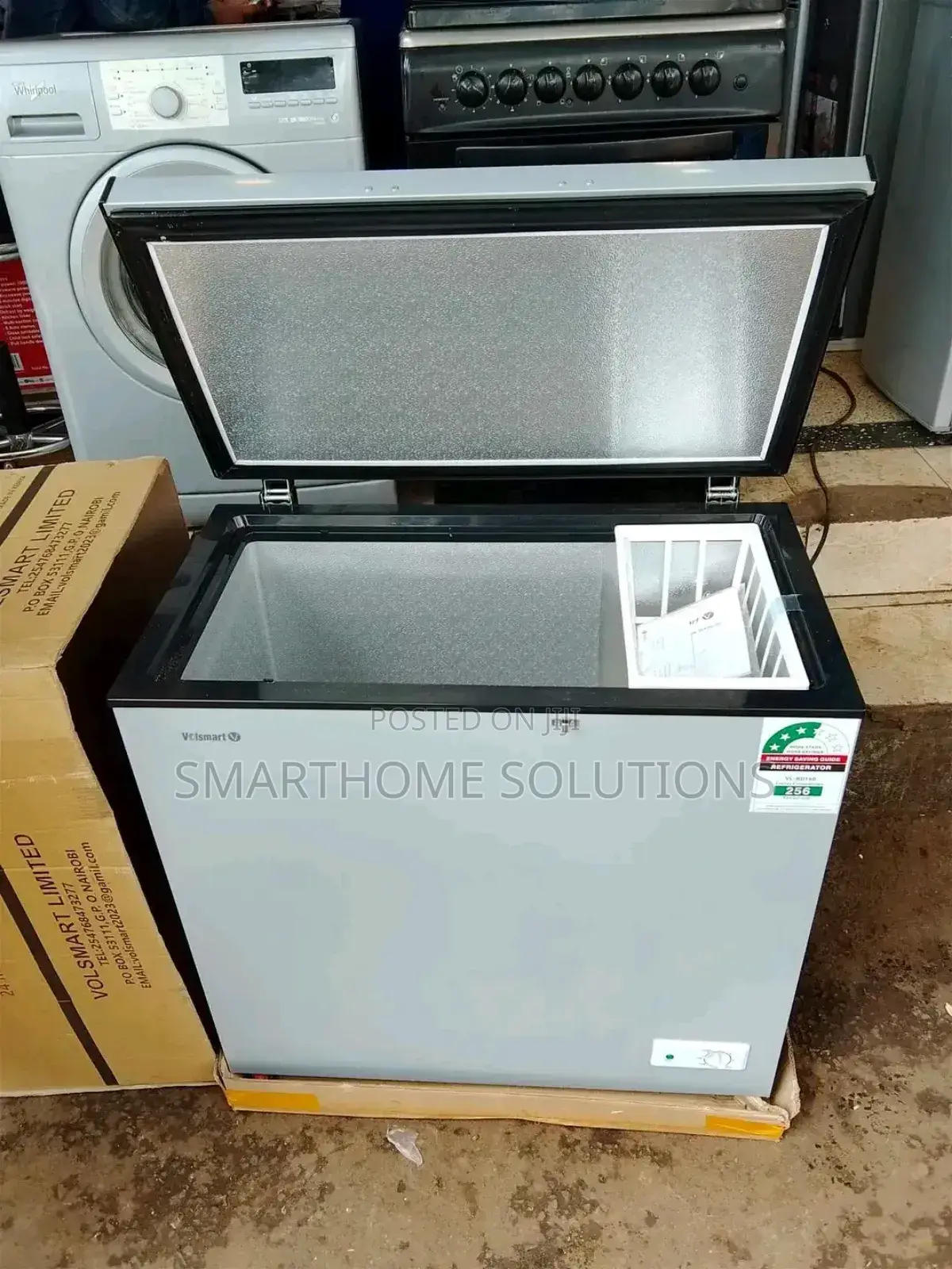 Volsmart Deep Freezer 150litres – Compact Freezing, Maximum F