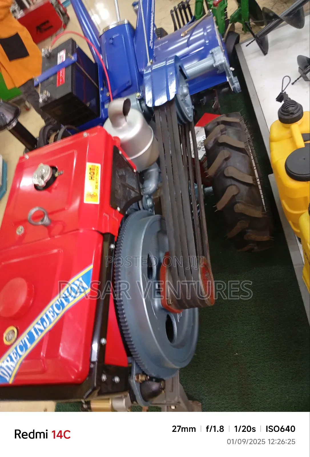 Walking Tractor 16hp Jiangdong Key Start Engine