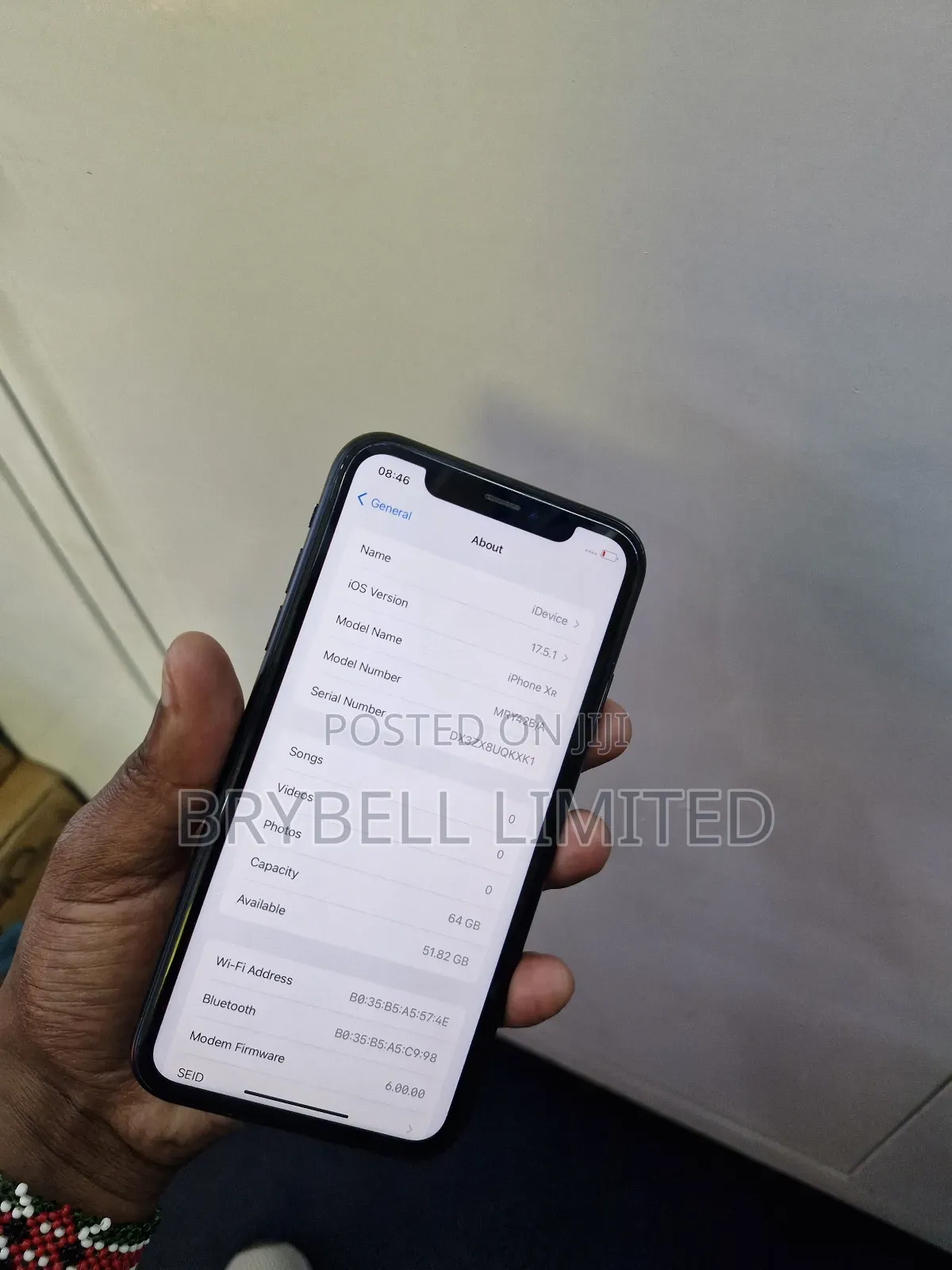 Apple iPhone XR 64 GB Black