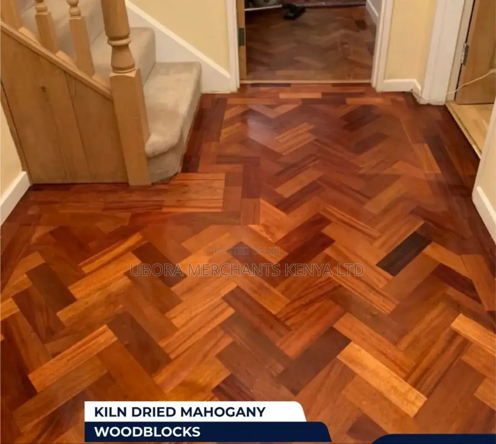 Mahogany Parquet Wood Flooring
