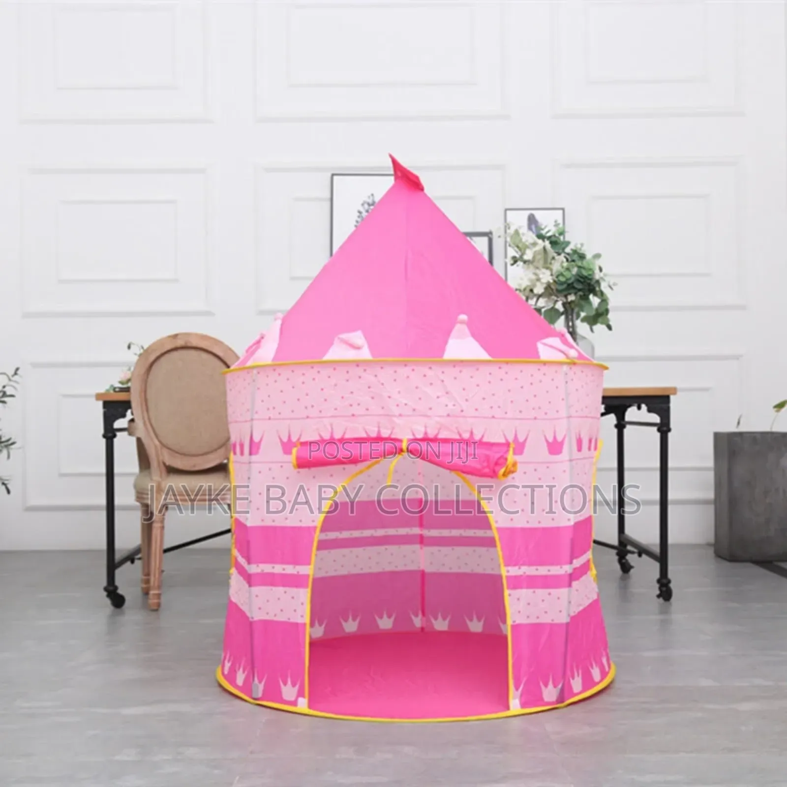 Infant Toddler Folding Tent Castle Kids Playhouse