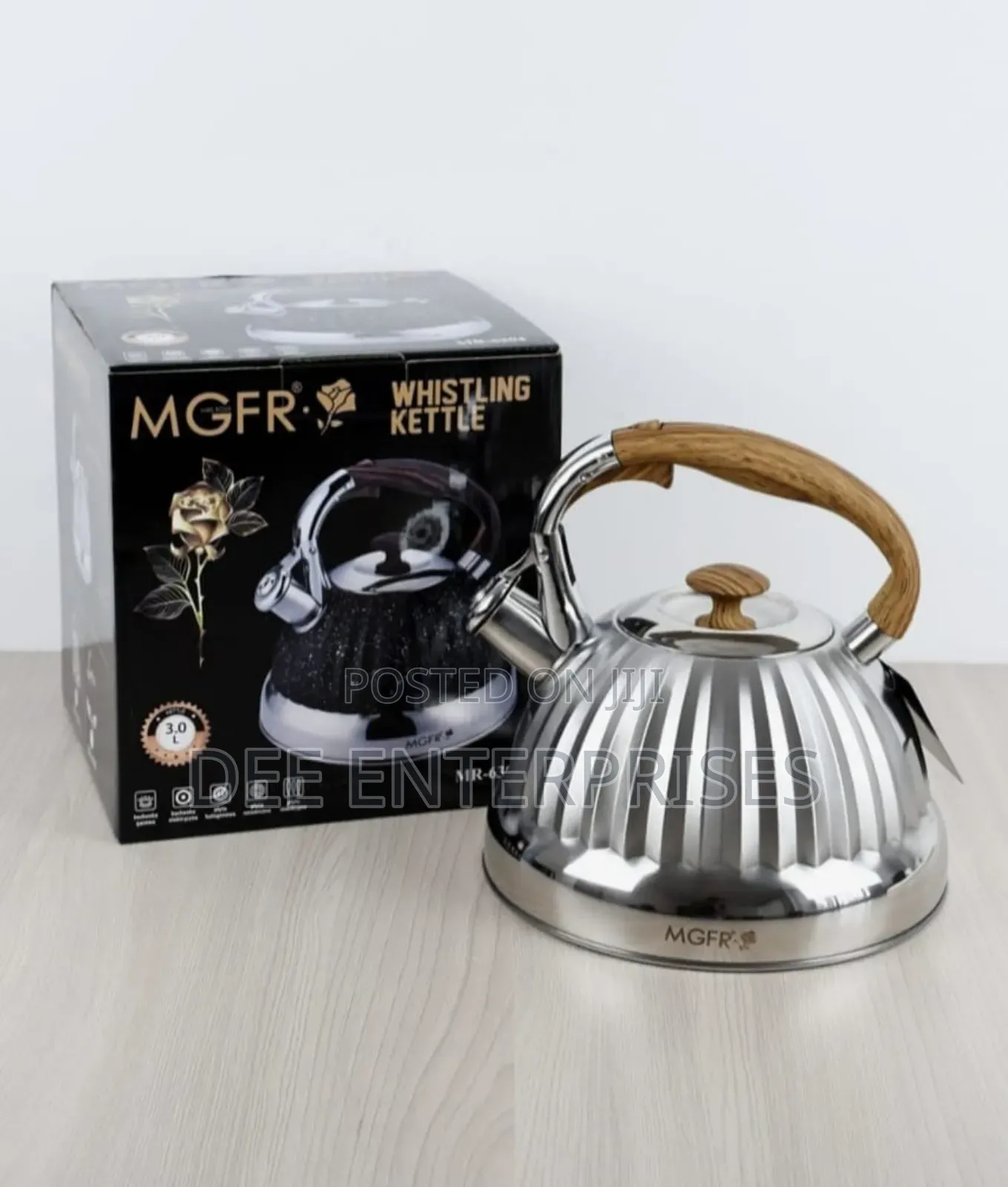 3 Litres Stainless Steel Whistling Kettle