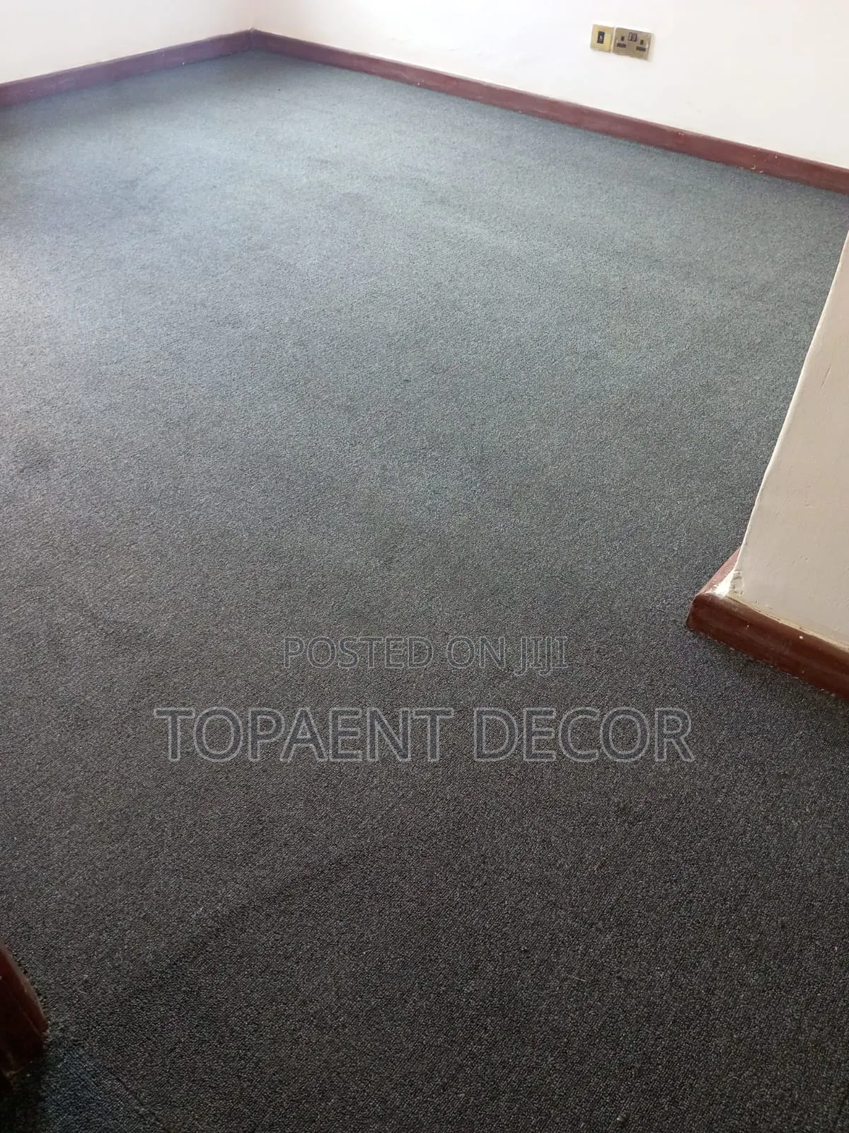 Grey Guest Room Wall to Wall Warm Carpet
