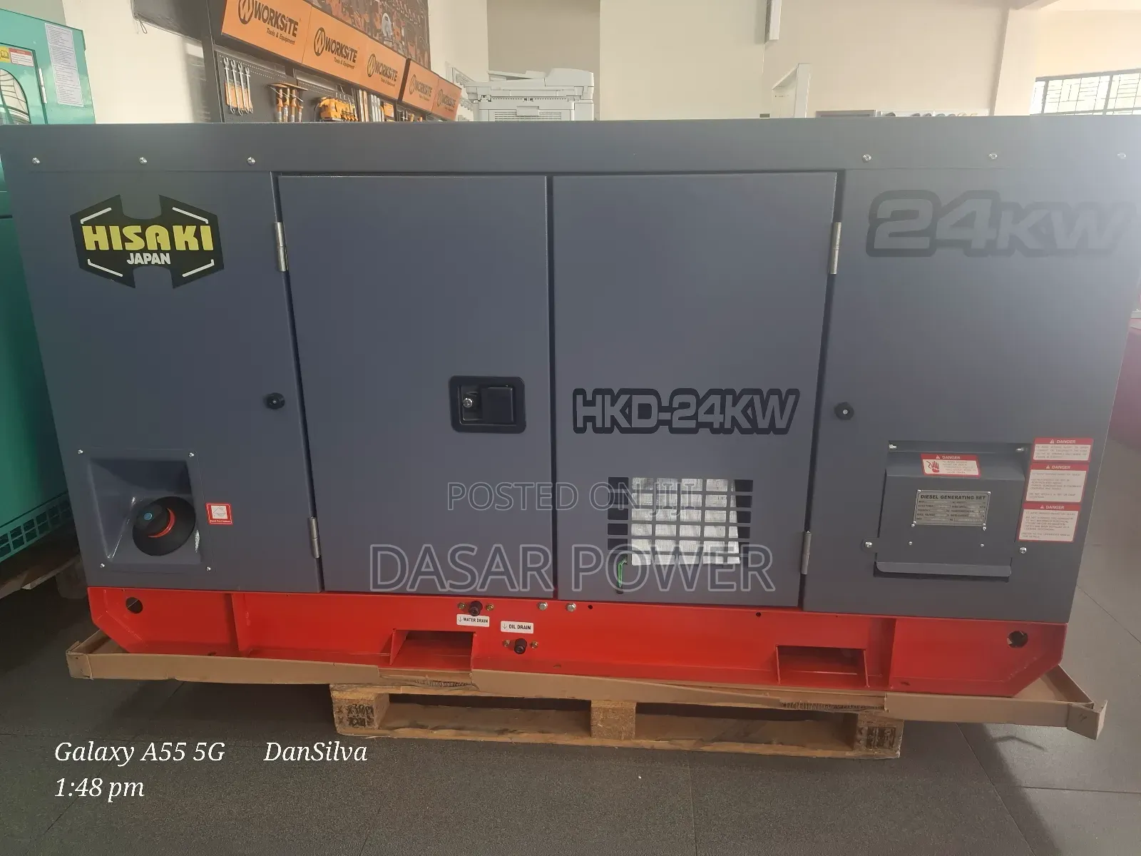 24kw/30kva Power Generator, 3phase.