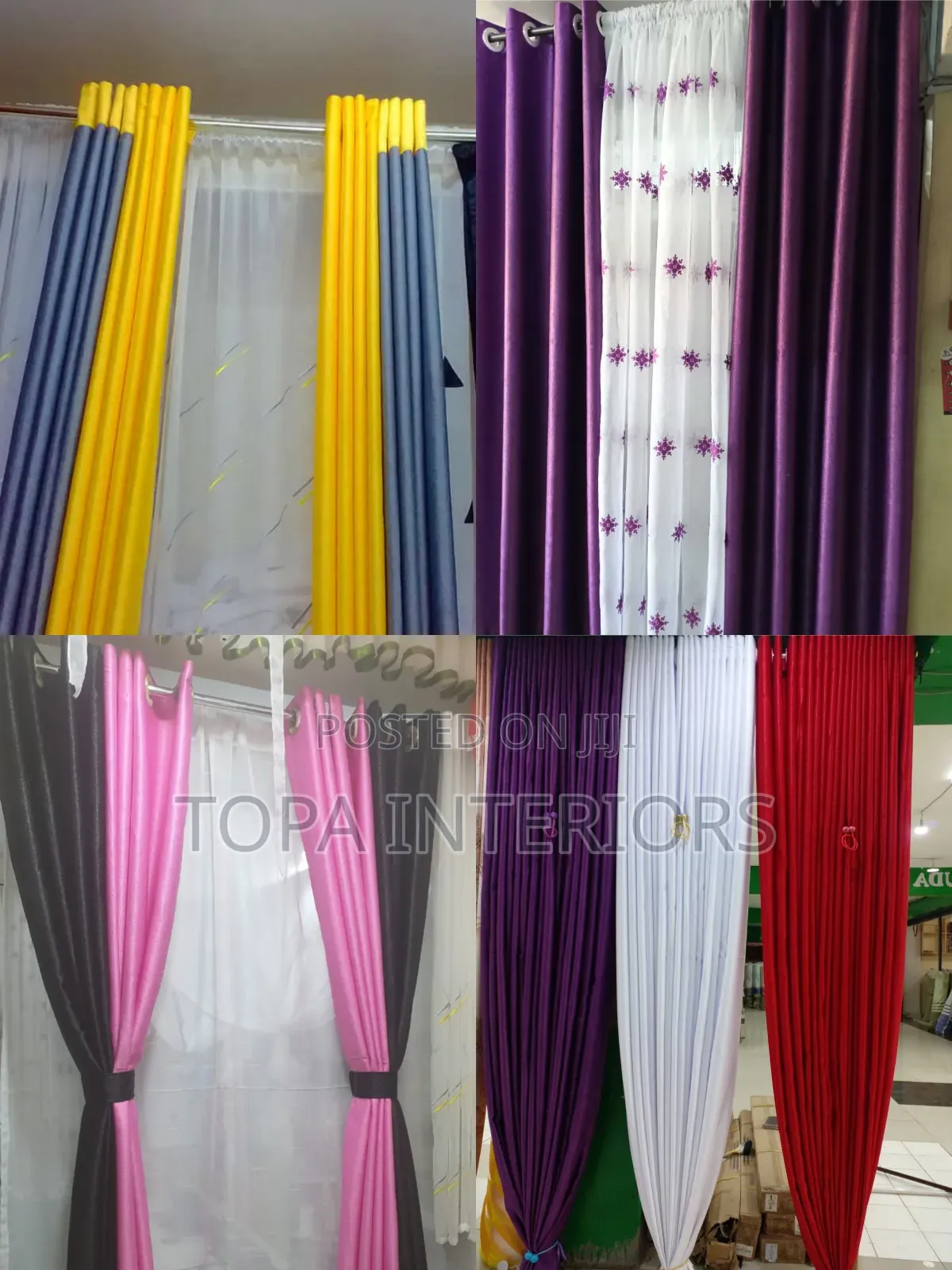No Blackout Curtains for Living Room and Bedroom Curtains