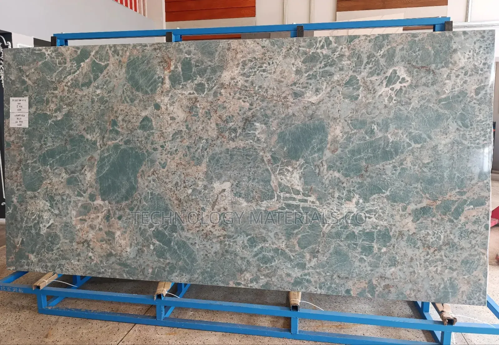 Amazonite Emerald Island Sintered Stone 10.5ft By 5.2ft