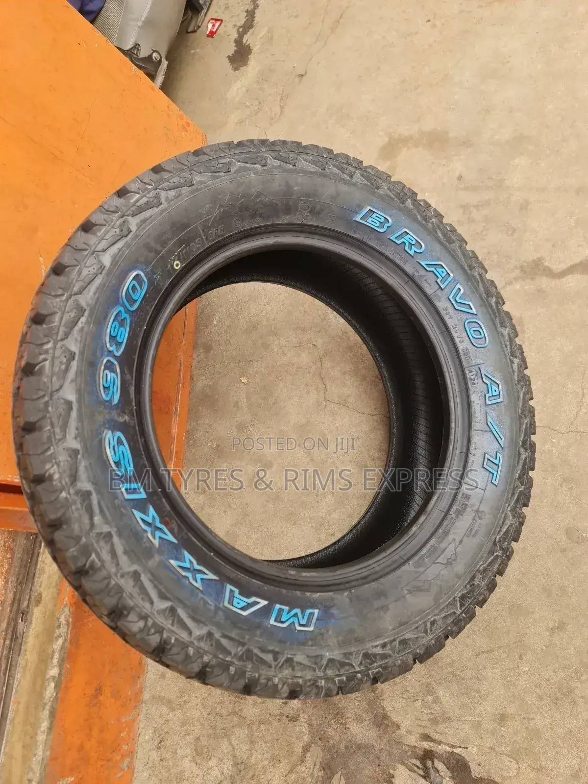 265 /60 R18 Maxxis( All Terrrain) At980. Thailand.