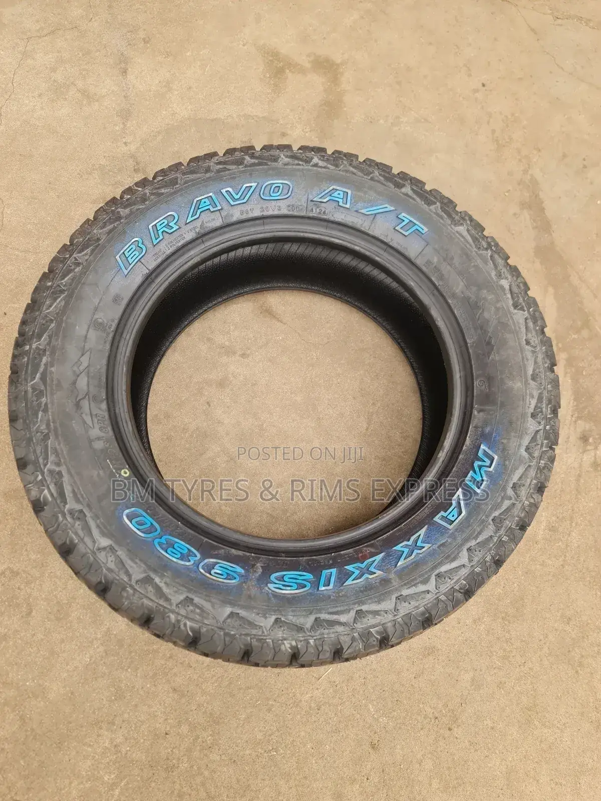 265 /60 R18 Maxxis( All Terrrain) At980. Thailand.