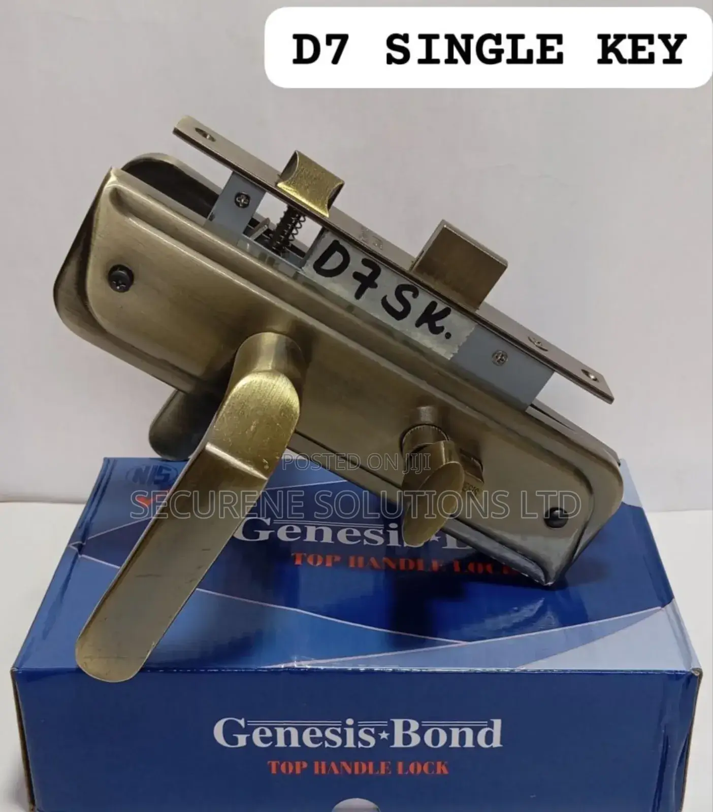 Genesis Bond Top Handle Lock,D7 Single Key/D7sk
