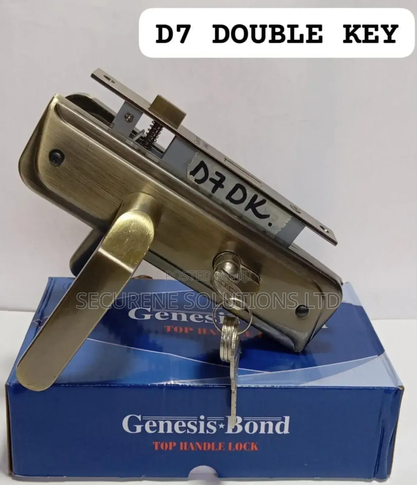 Genesis Bond Top Handle Lock, a D7 Double Key Model.