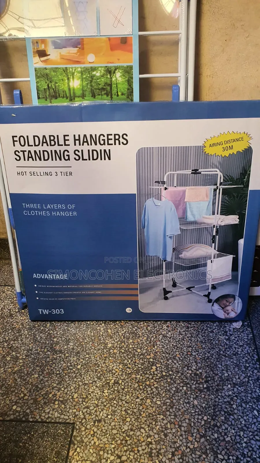 Foldable Clothes Drying Rack