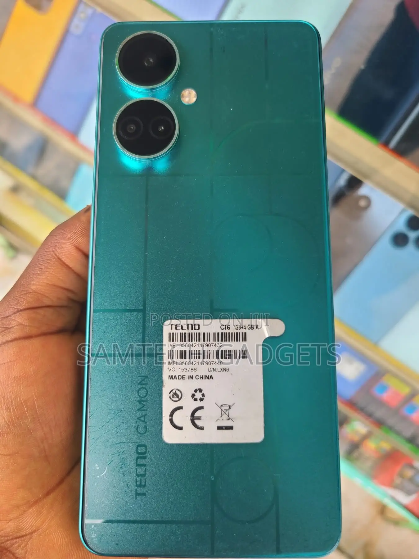 Tecno Camon 19 128 GB Blue
