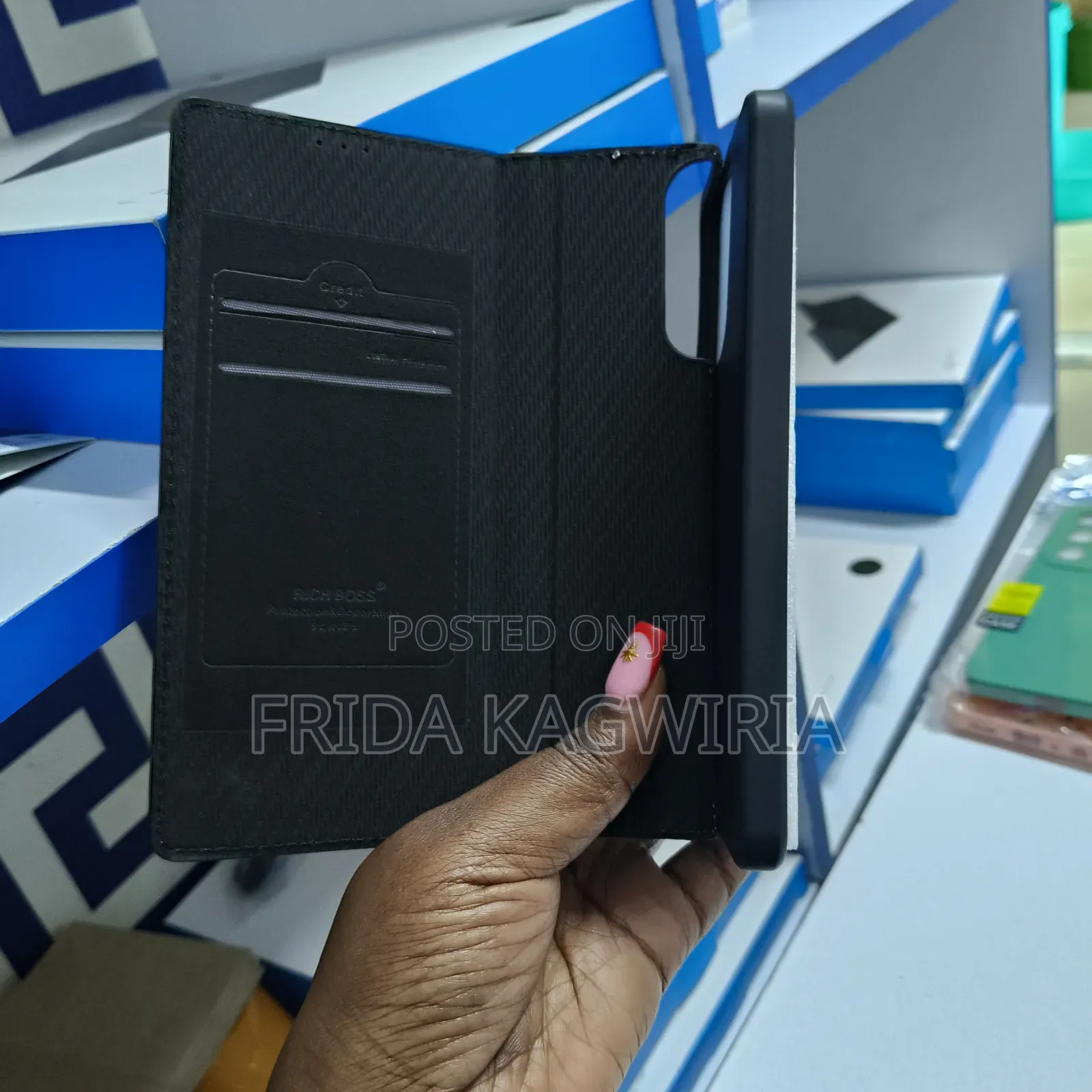 Realme Note 60 Richboss Leather Flip Cover