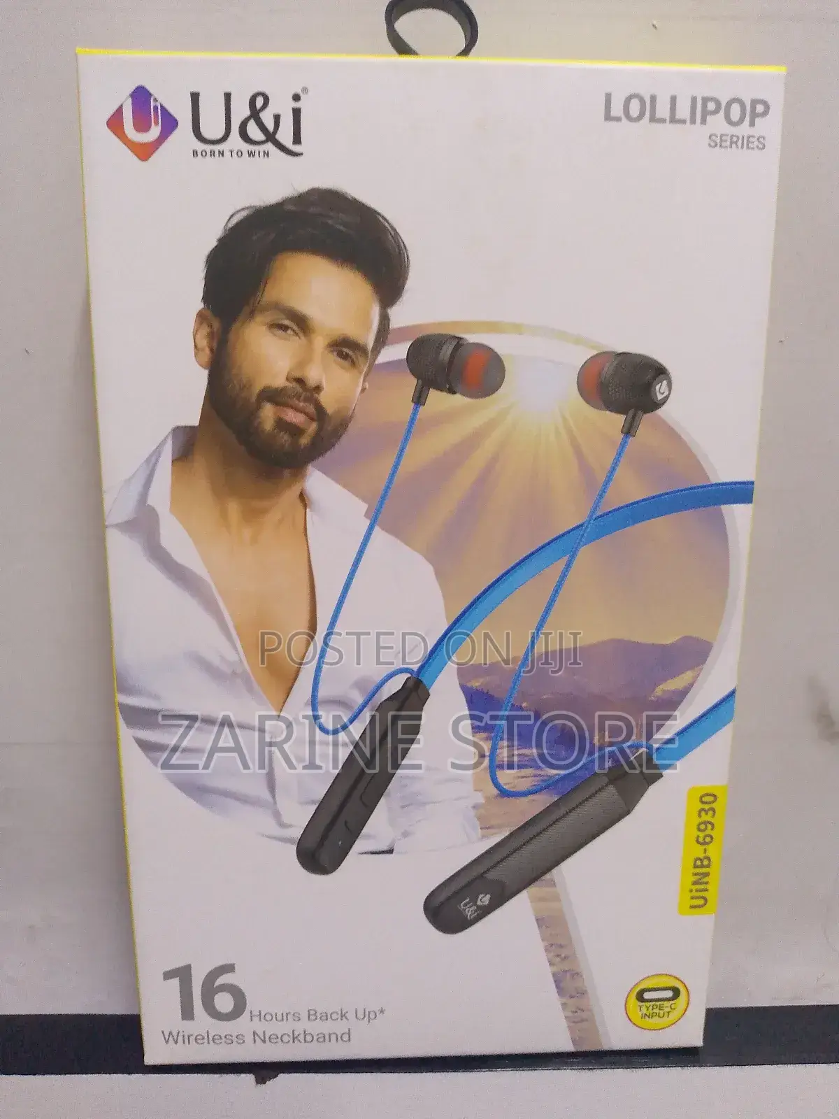 Wireless Neckband U I With Clear Voice and Heavy Bass