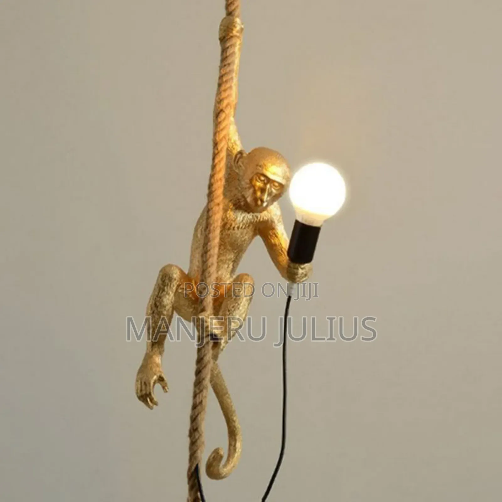 Golden Monkey Pendant Light
