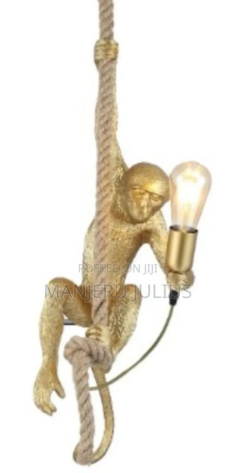 Golden Monkey Pendant Light