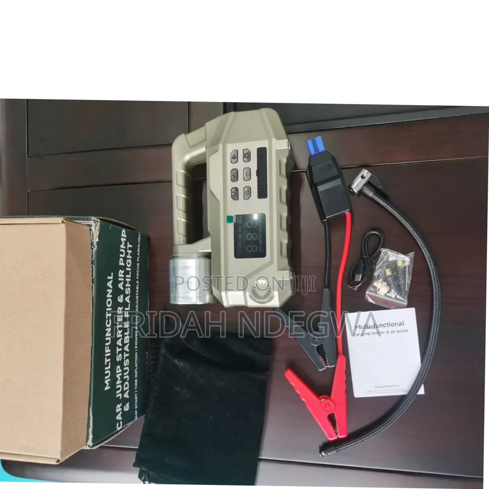 High Power Digital Jump Starter Digital Compressor