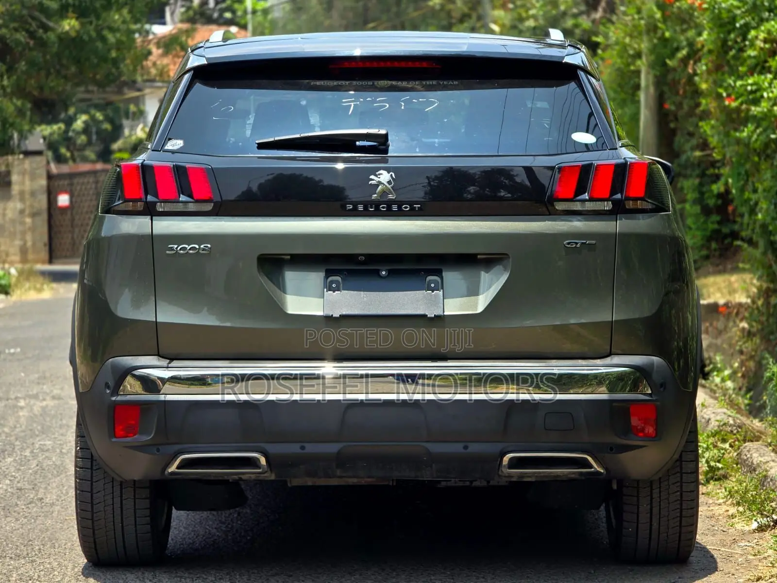 Peugeot 3008 2018 Green